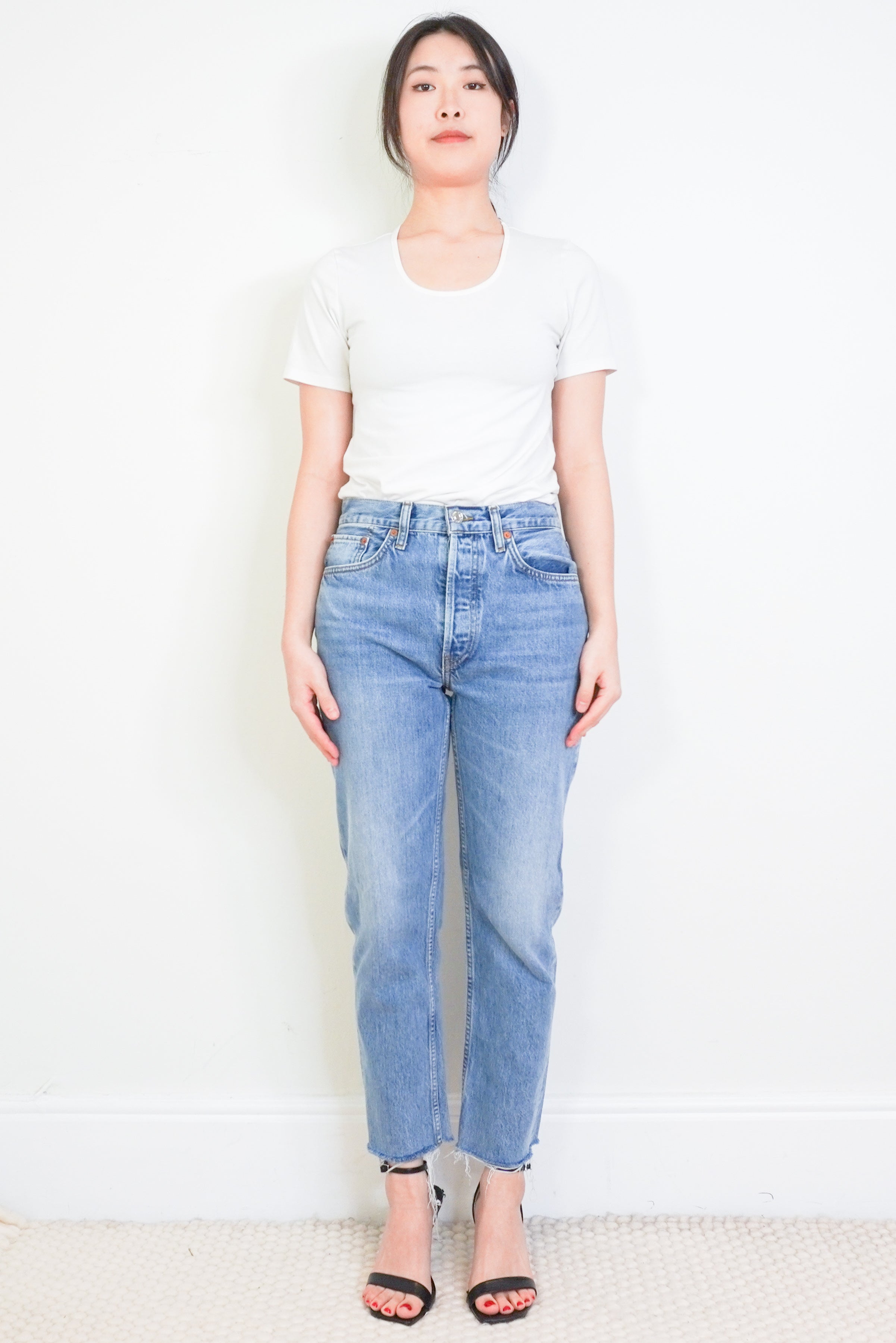 RE/DONE-Blue-Medium-Vain-Straight-Leg-Jeans-front-picture-Chelsea-London