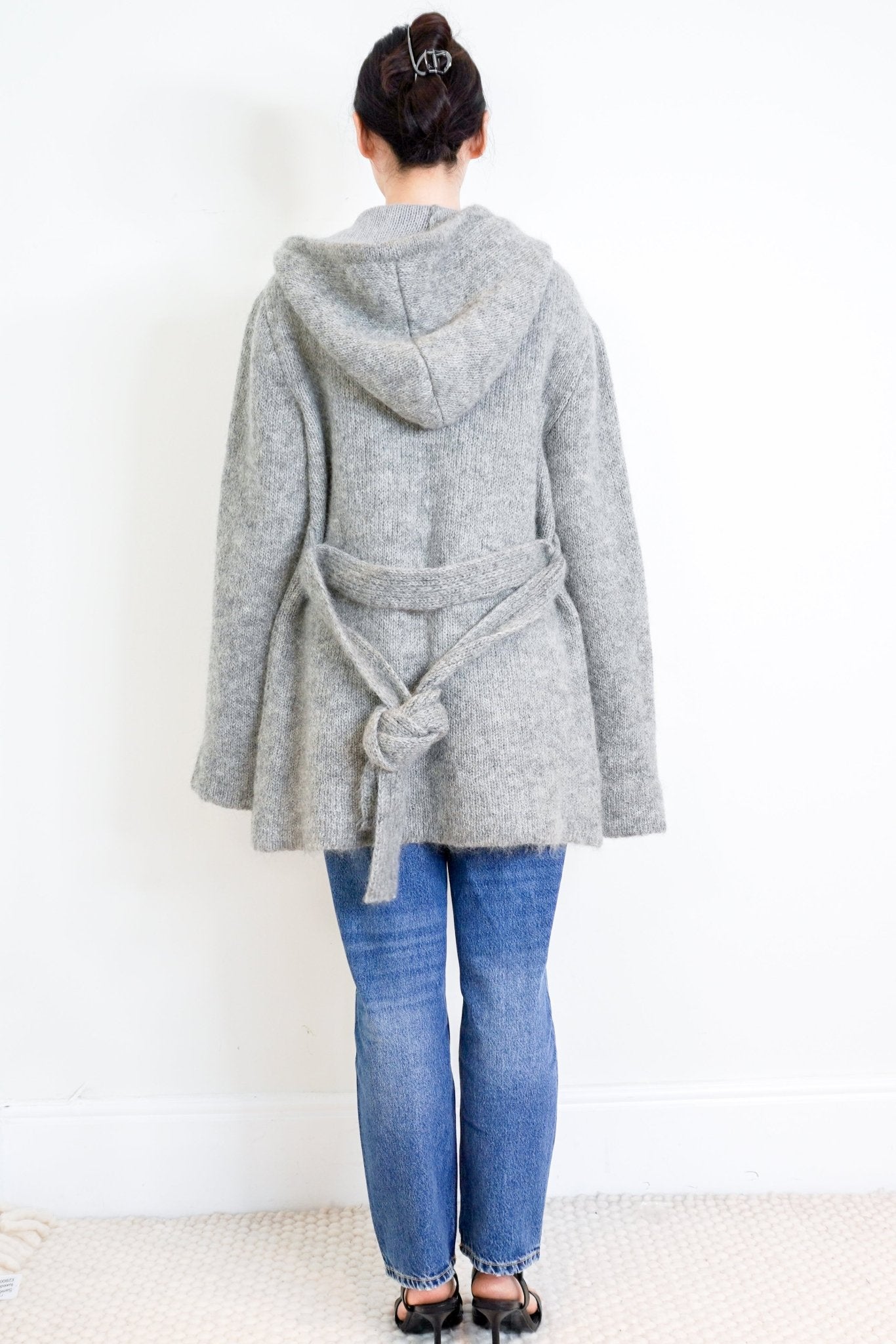 Raey-Grey-Wool-Hooded-Knit-Jumper-back-picture-Chelsea-London