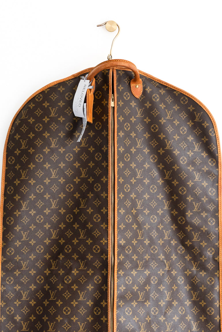 Louis Vuitton Monogram Suit Carrier Garment Bag Brown (RRP £2000) | Authentic Preloved
