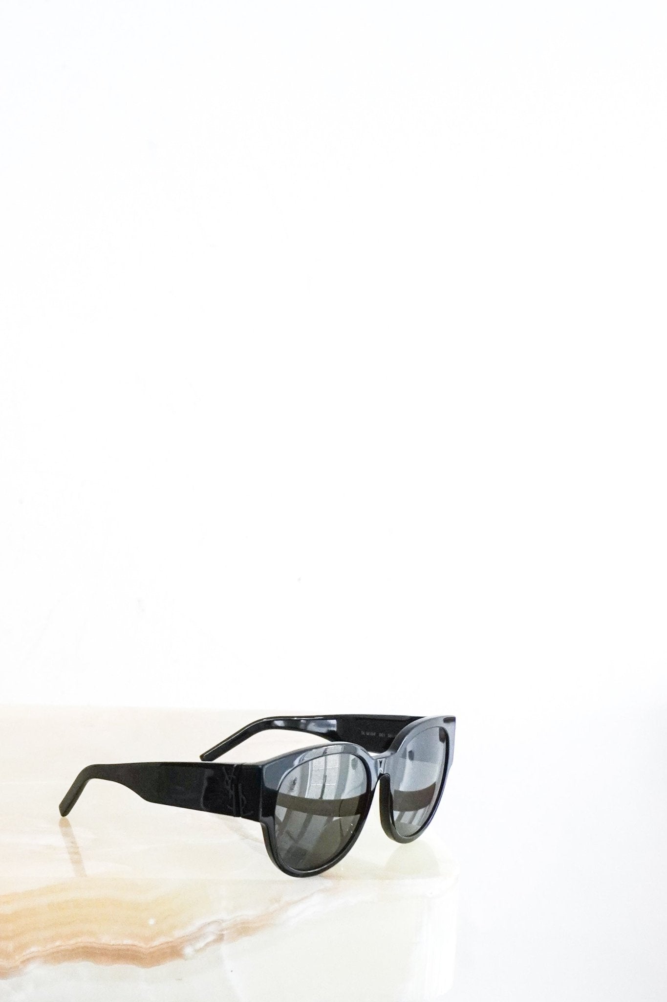 Saint Laurent Black Oversized Sunglasses RRP £350 