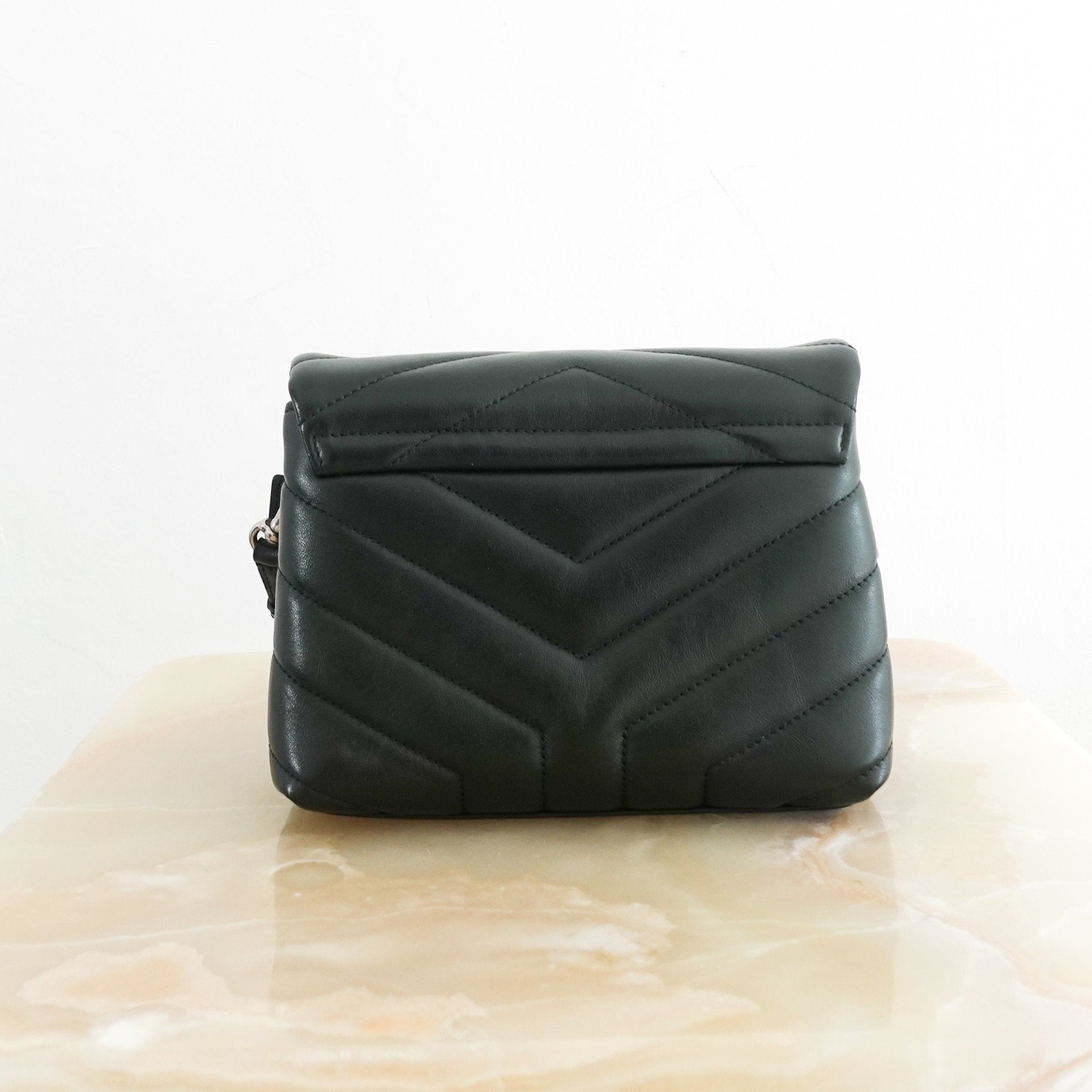 Saint Laurent Small Green Lou Lou Toy Bag RRP £1,275 | Authentic Preloved - Reloved Again