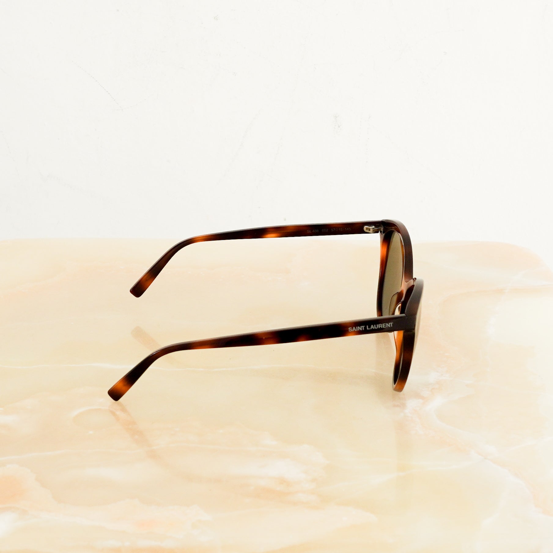 Saint Laurent Tortoise Shell Sunglasses RRP £365 | Authentic Preloved - FINAL SALE - Reloved Again