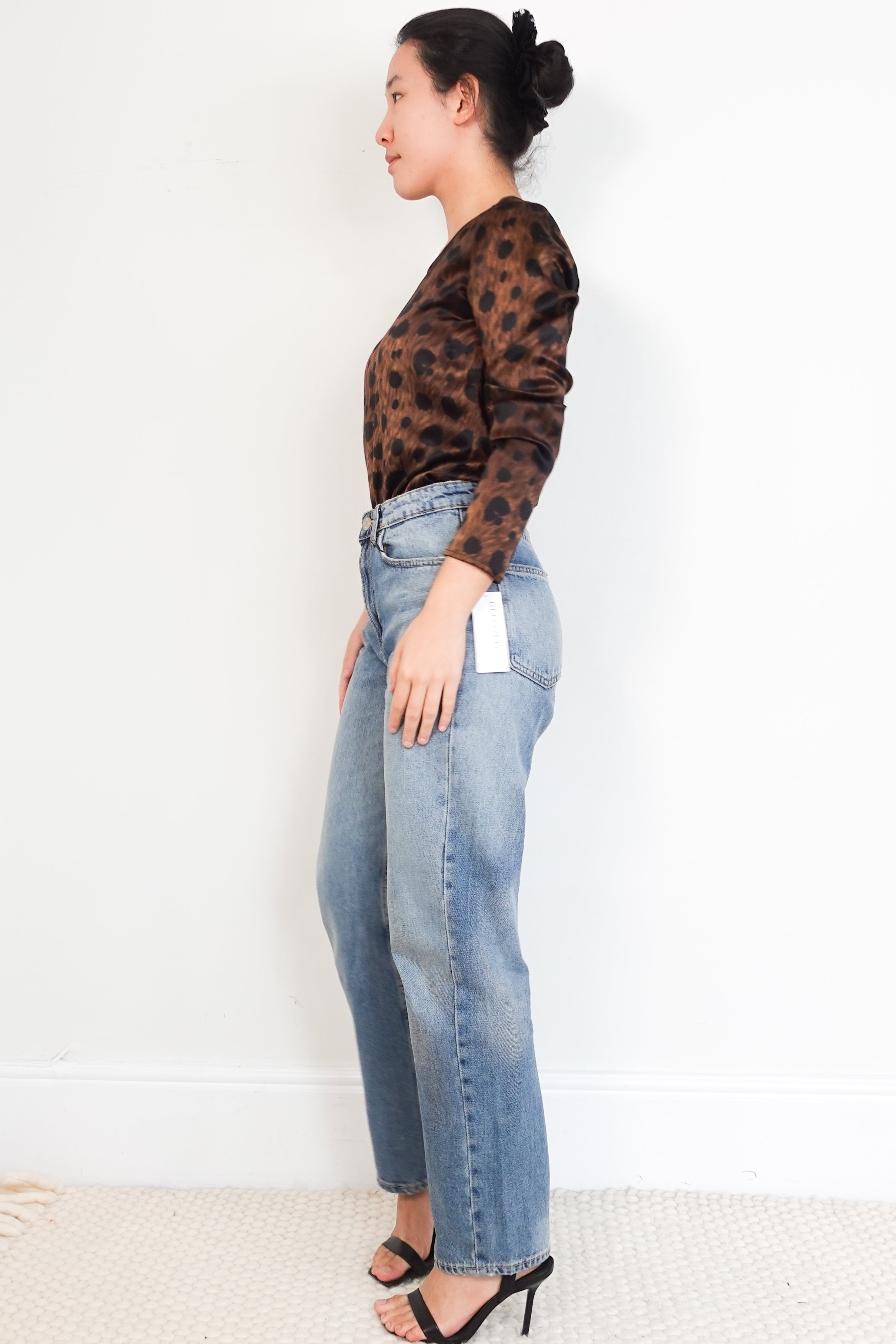 Saint-Laurent-Vintage-Leopard-Print-Top-silk-side-picture-Chelsea-London 