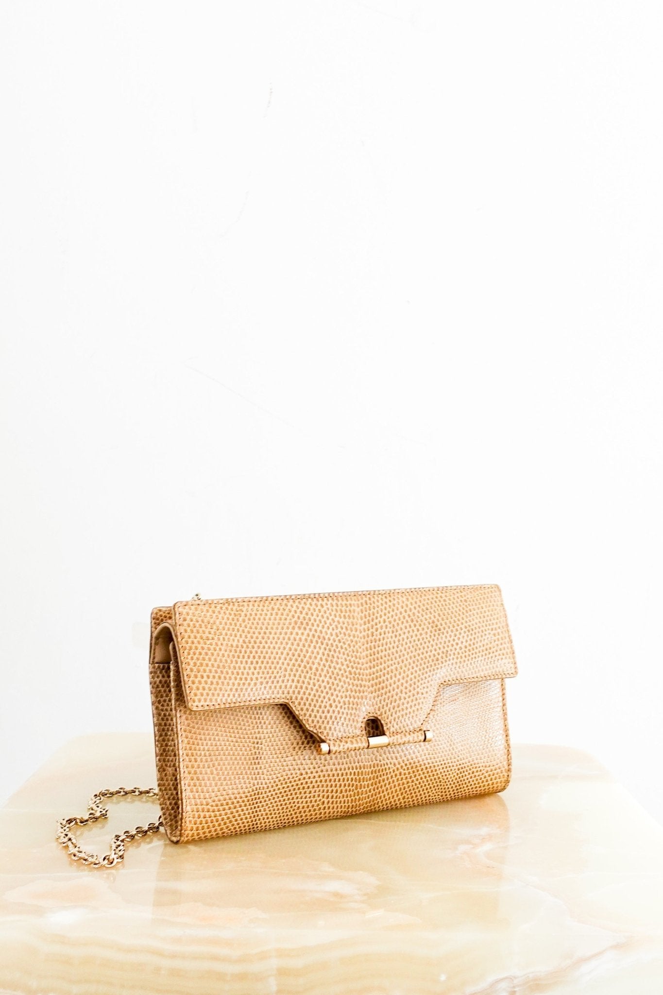 Vintage Saint Laurent Rive Gauche wallet on Chain RRP £960 | Authentic Preloved - Reloved Again