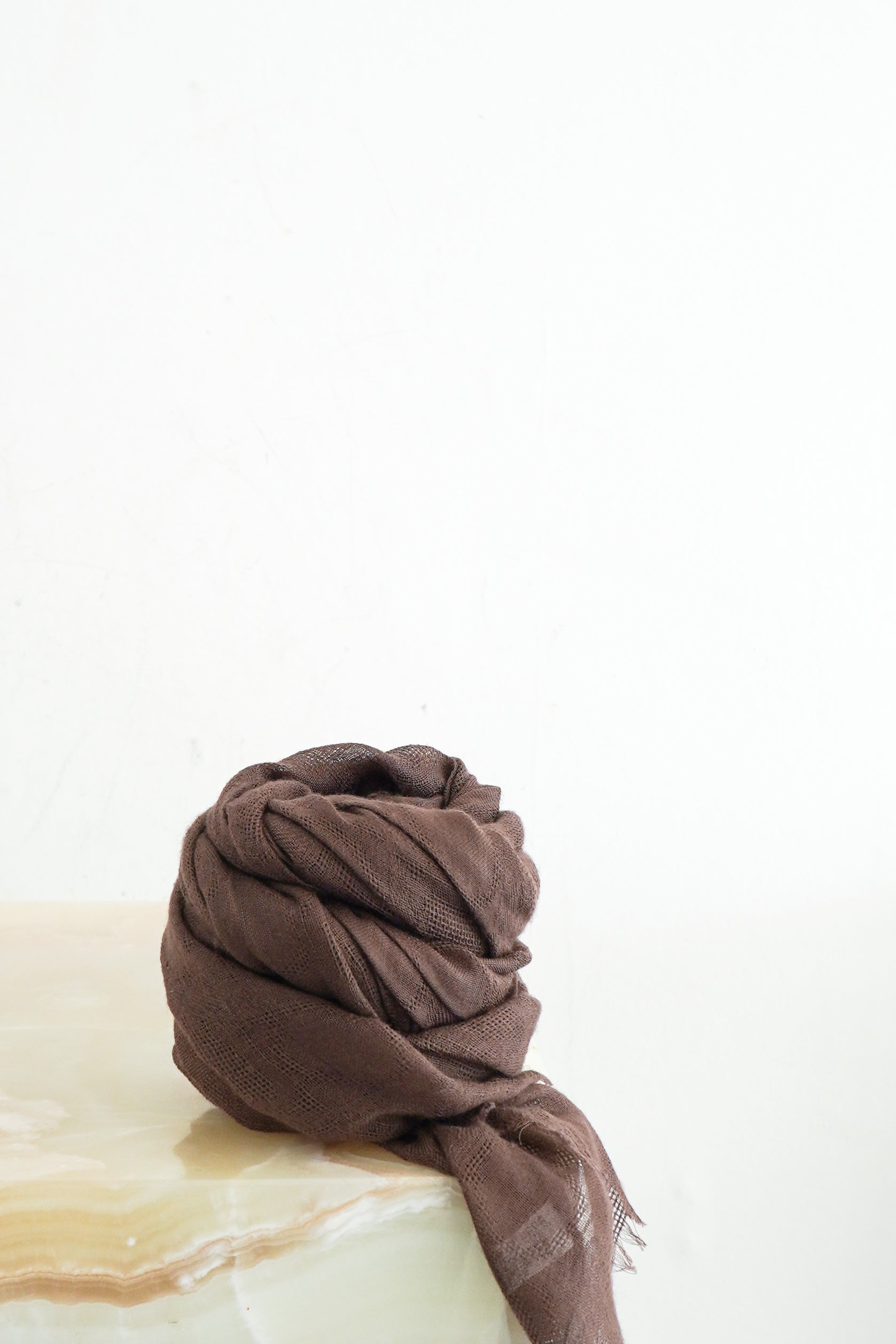 Salvatore-Ferragamo-Brown-Cashmere-Scarf-front-picture-Chelsea-London