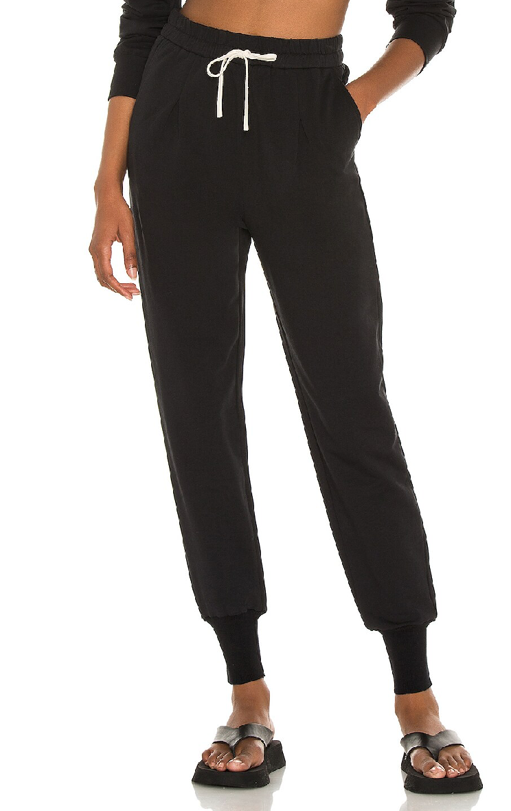 Black joggers with drawstring RRP £96