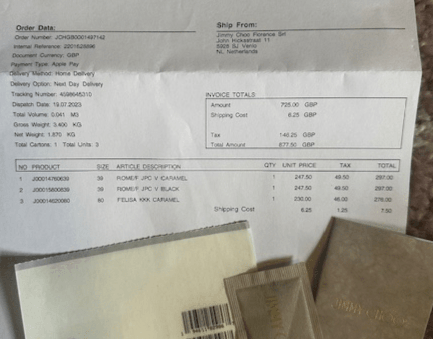 NEW Jimmy Choo Monogram Embossed Belt in Beige RRP £325 | Authentic Preloved FINAL SALE - Reloved Again