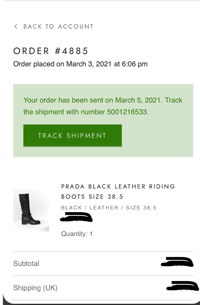 Prada Black Leather Riding Boots (RRP £1200) | Authentic Preloved