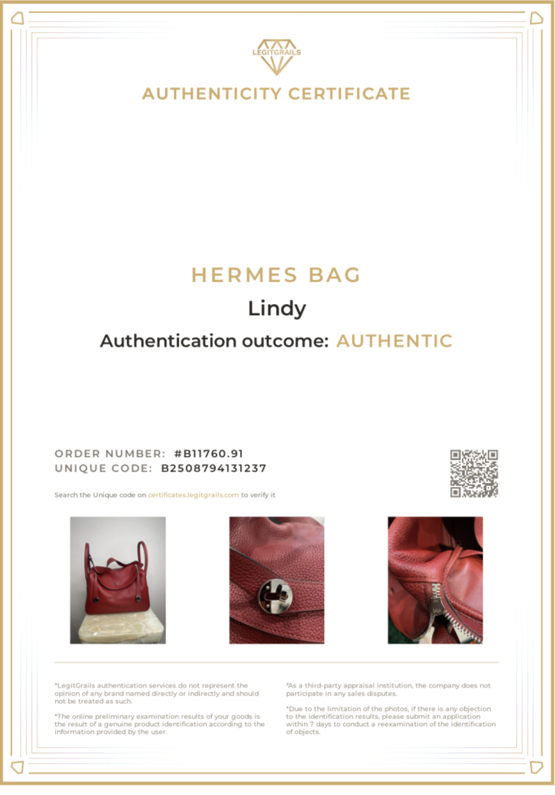 Lindy 35 Bordeaux handbag