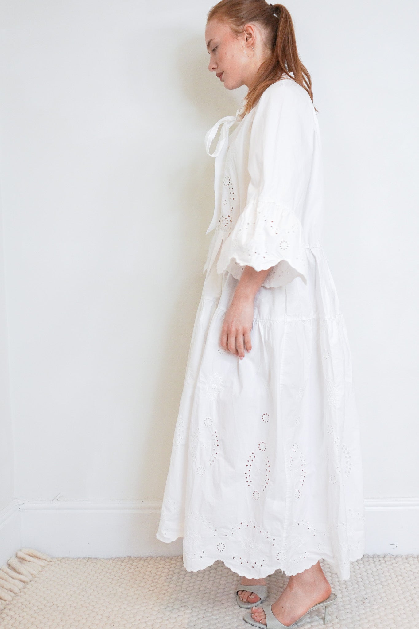 Self Portrait Cotton Maxi Dress RRP £300 | Authentic Preloved - Reloved Again