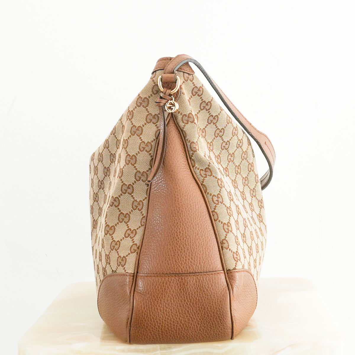 Gucci Charlotte Monogram Hobo Bag (RRP £1500) | Authentic Preloved - Reloved Again