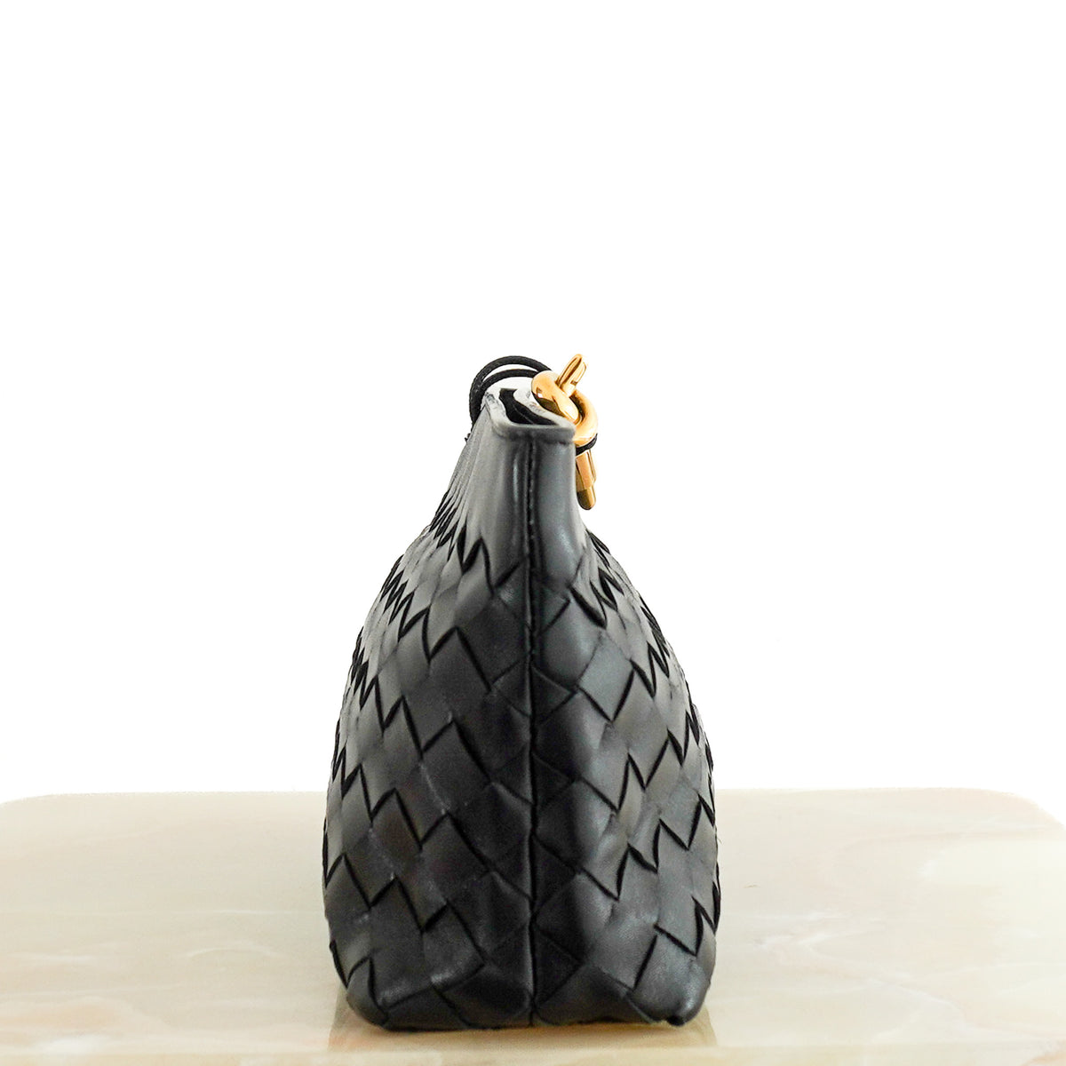 Side Image: Bottega Andiamo Boat Pouch 