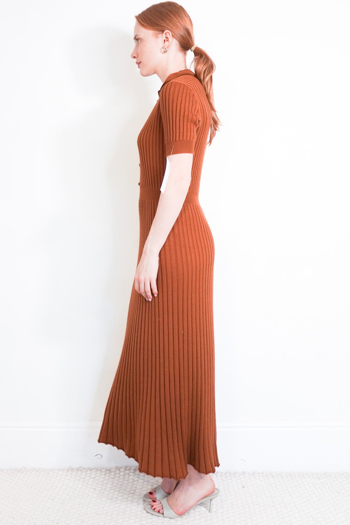Side Image: Gabriella Hearst Maxi Dress