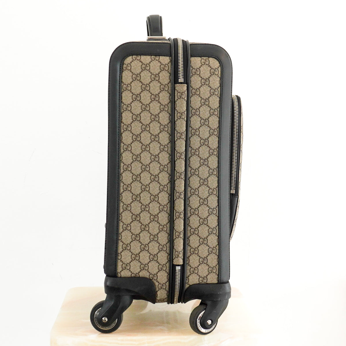 Side Image: Gucci GG Supreme Small Cabin Trolley