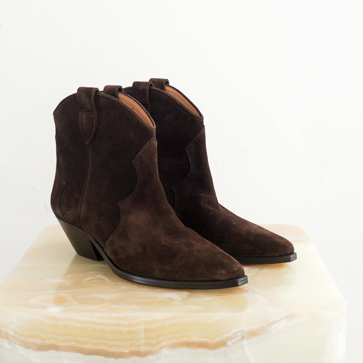 Side Image: Isabel Marant Dewina Pointed Toe Ankle Boot EU42 