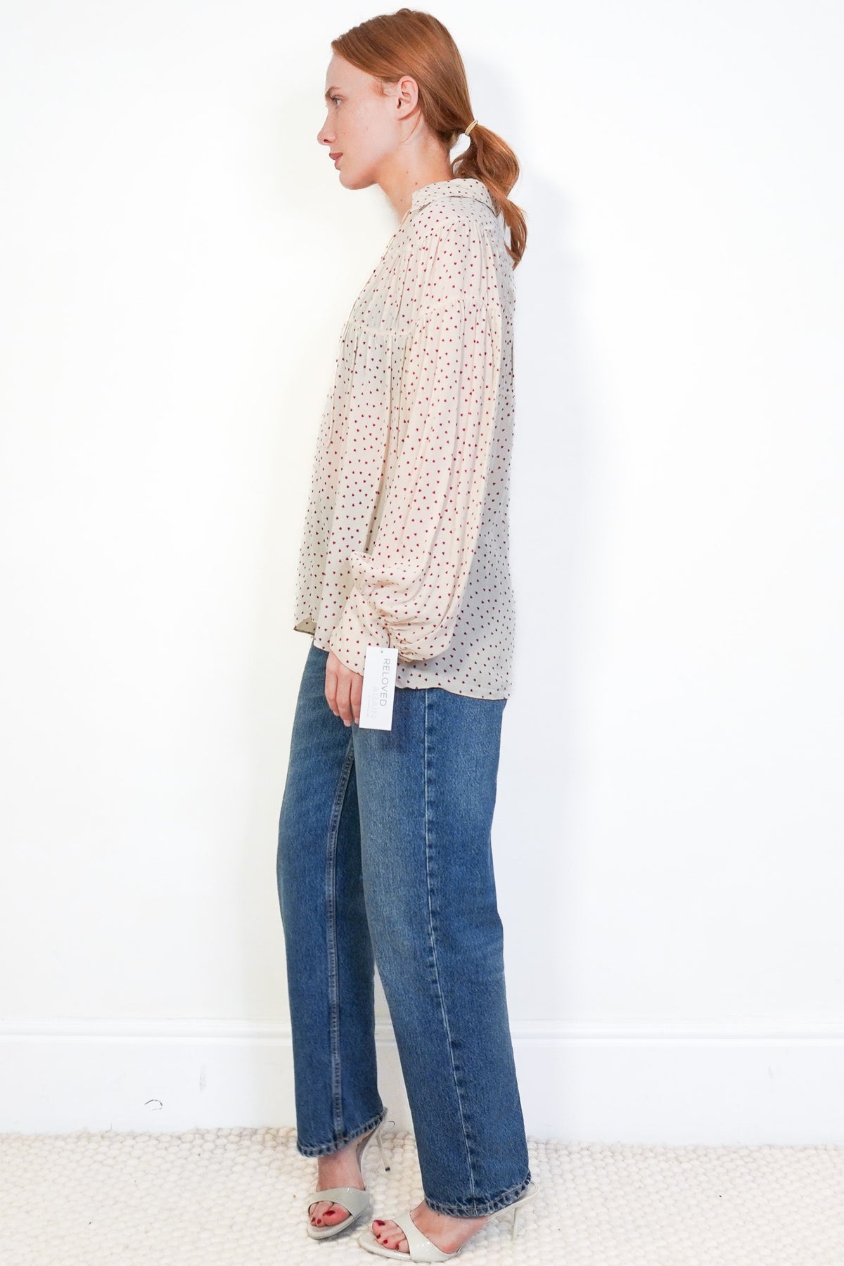 Side Image: Joseph Crosby Heart Spot Blouse