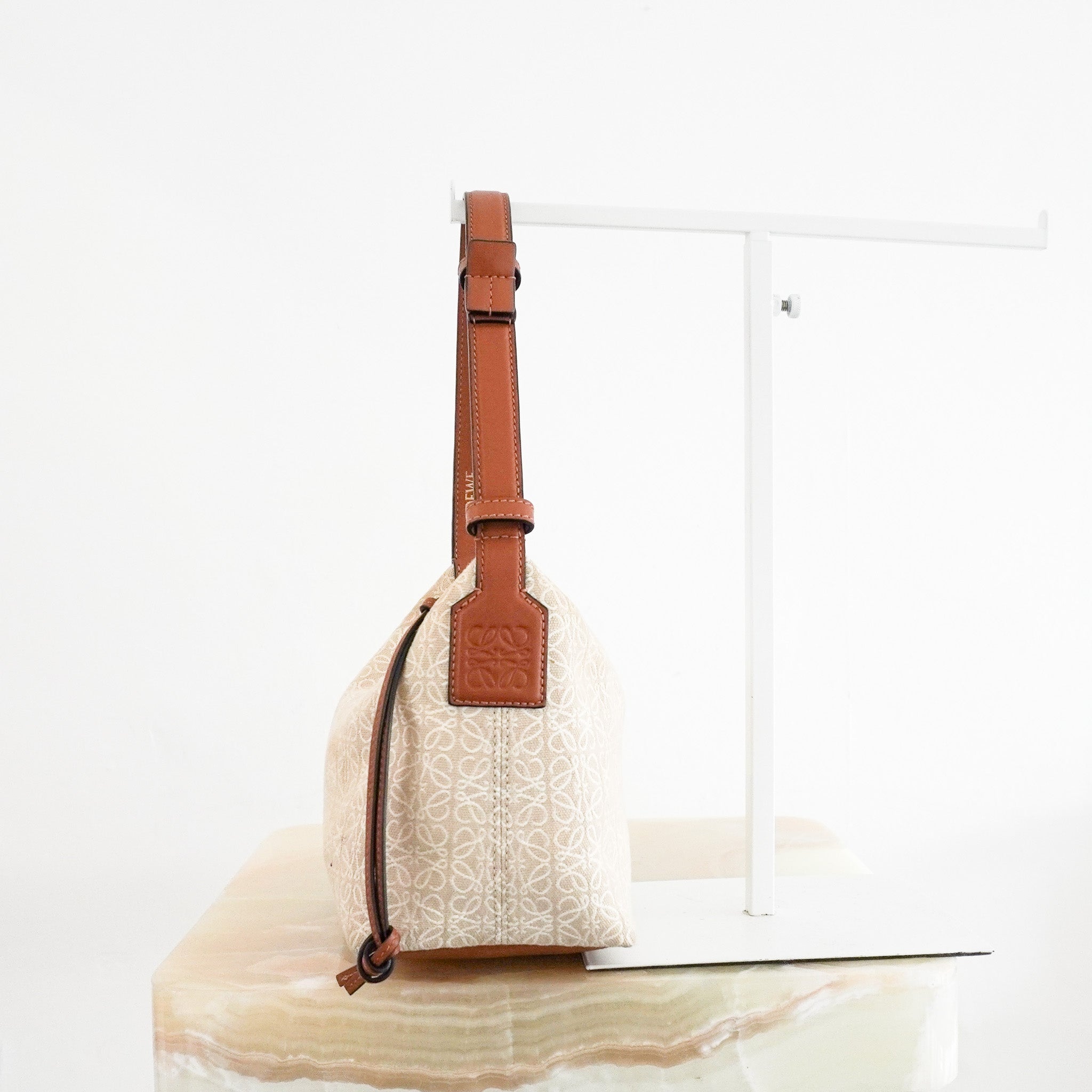 Side Loewe Cubi Anagram Bag 