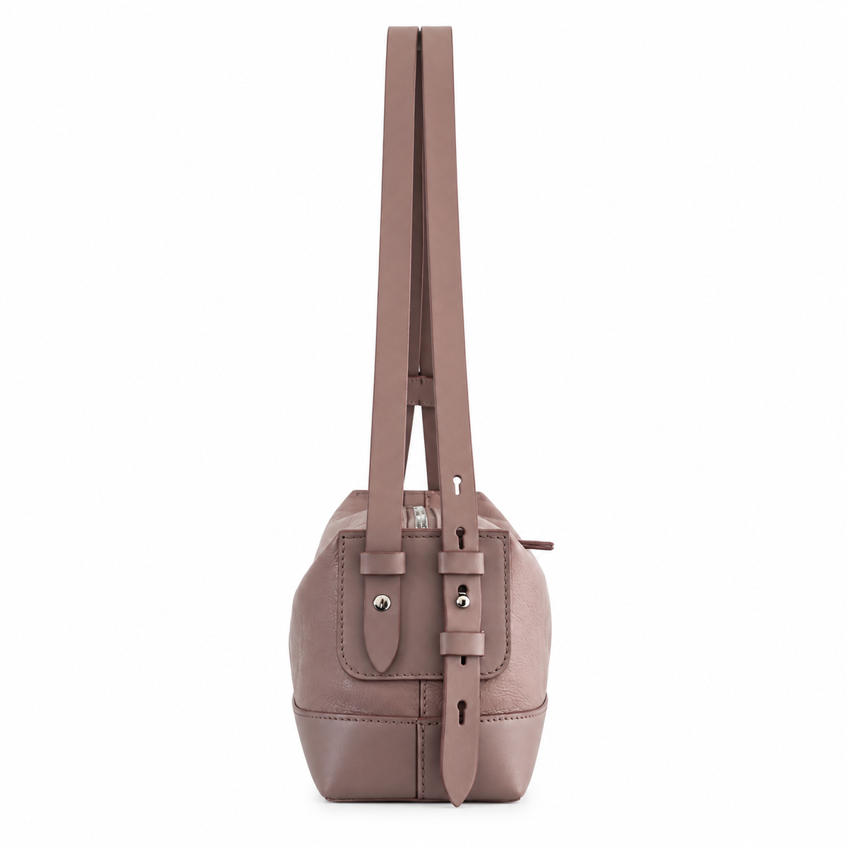 Side: Maison Margiela East-West Leather Shoulder Bag