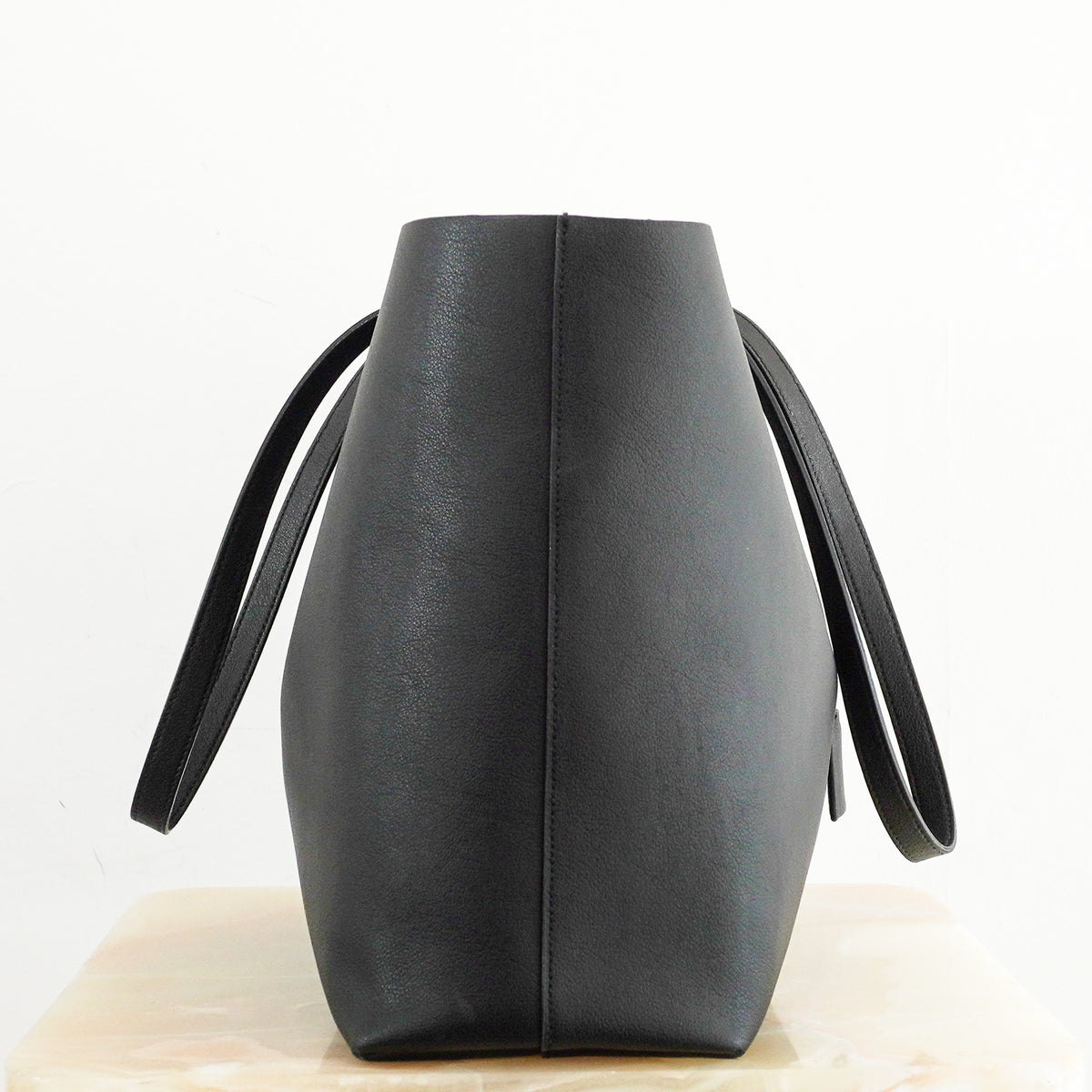 Side: Saint Laurent East West Shopper Tote Bag