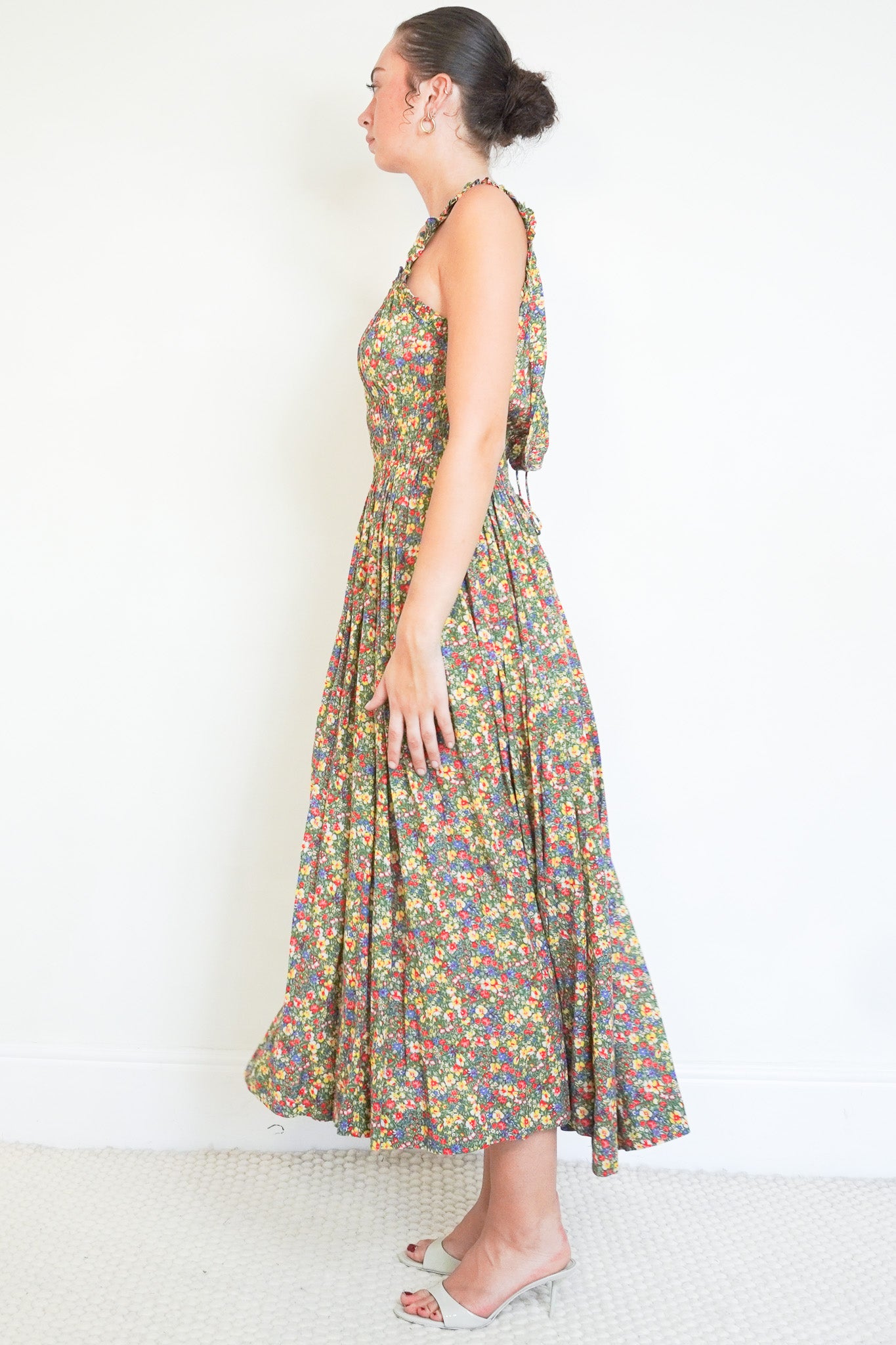 Doen Floral Open Back Dress (RRP £380) | Authentic Preloved - Reloved Again
