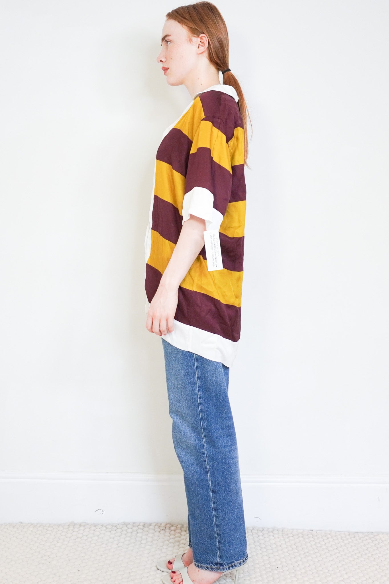 Dries Van Noten Striped Shirt (RRP £250) | Authentic Preloved - Reloved Again