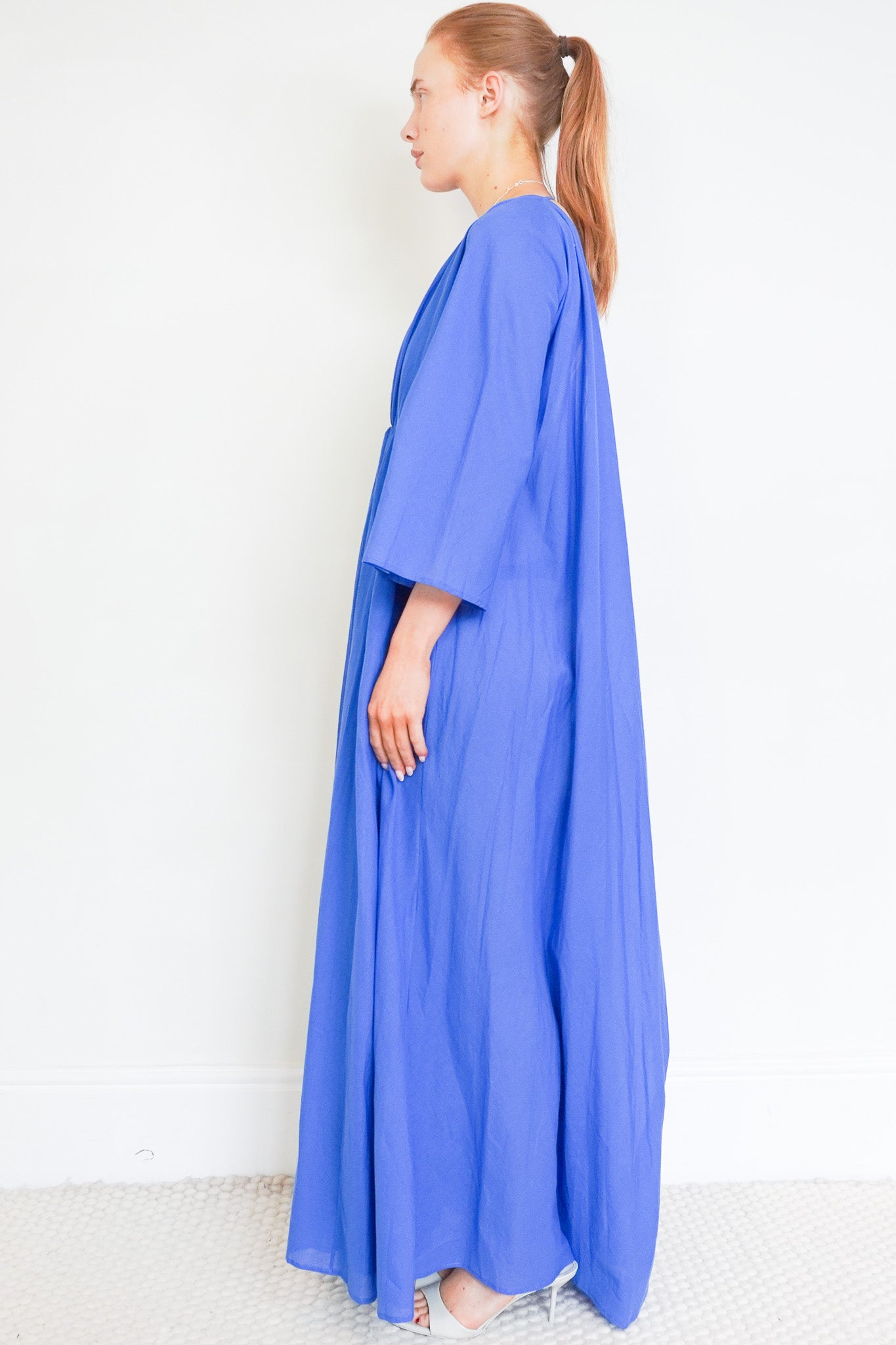 Kalita Blue Cotton Dress (RRP £650) | Authentic Preloved - Reloved Again