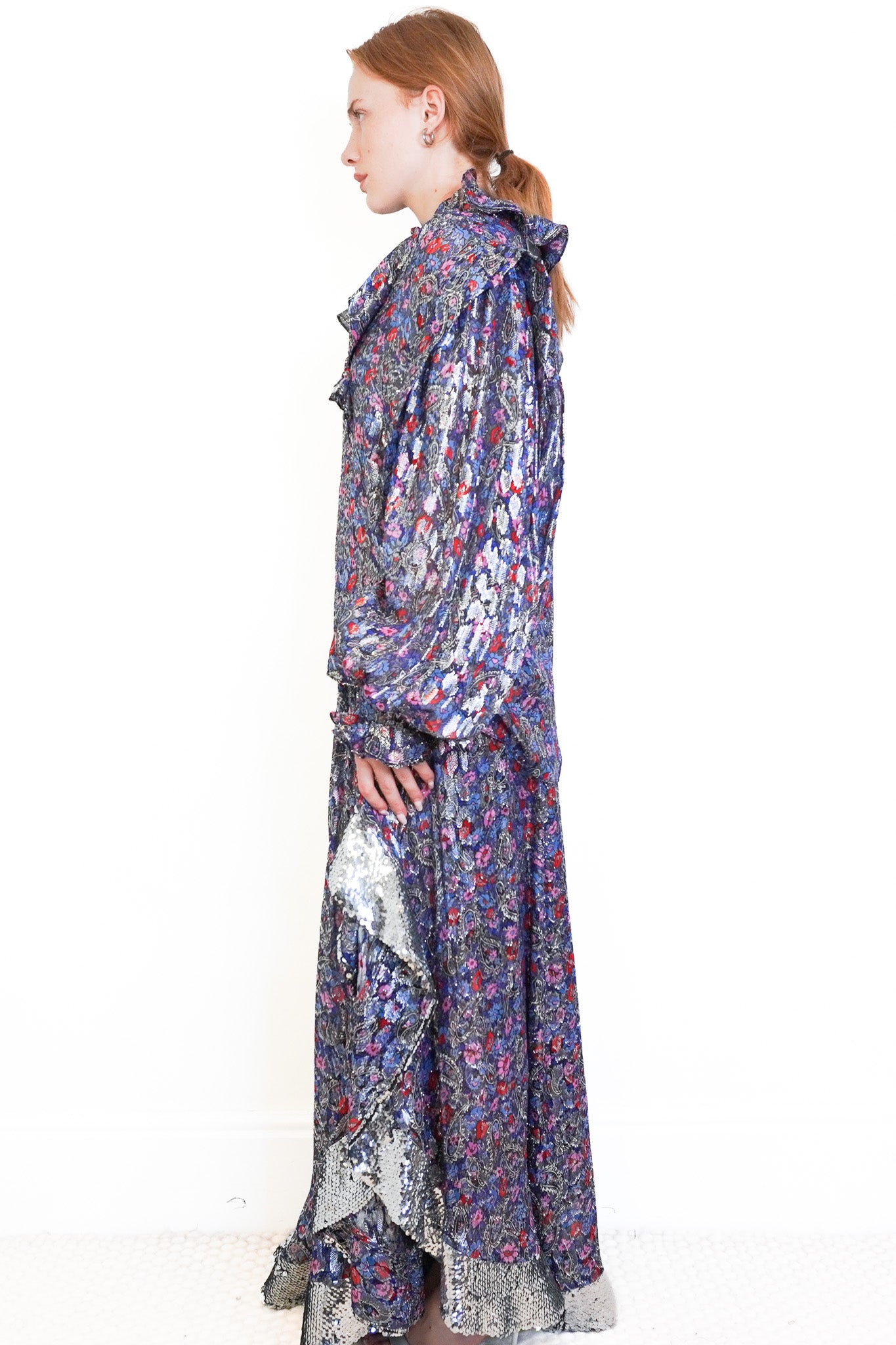 NEW Isabel Marant Chandraya Faded Night Blouse & Skirt Set (RRP £1200) | Authentic & Preloved - Reloved Again