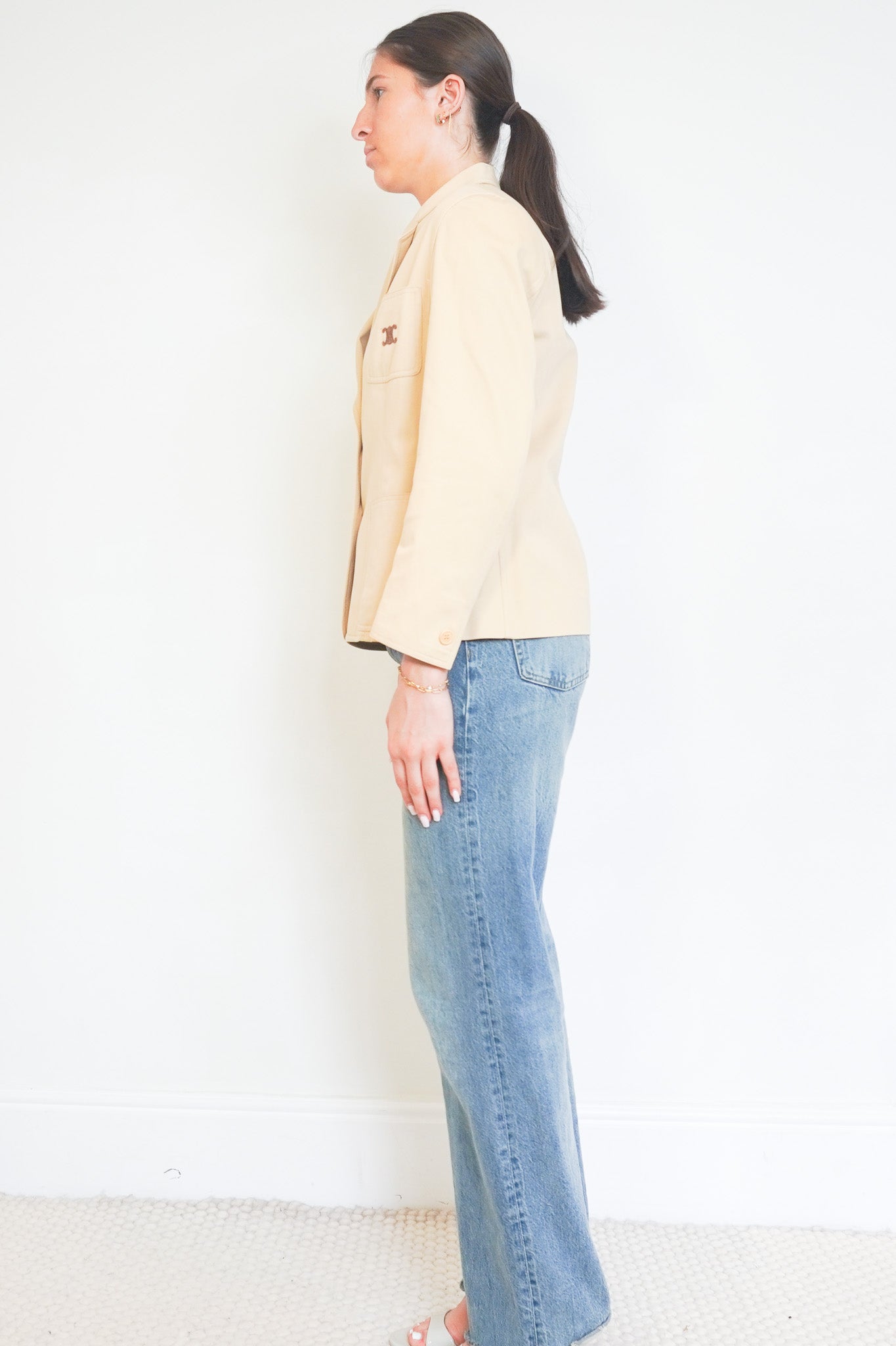 Side photo of the Celine Lightweight Jacket 