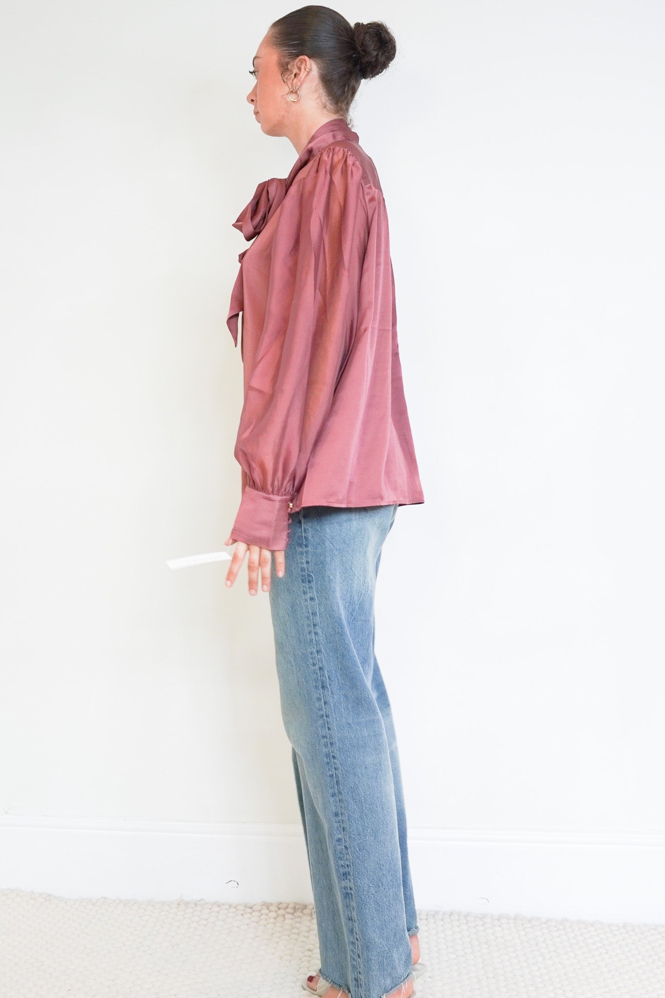 Side photo of the NEW Holland Cooper Blouse
