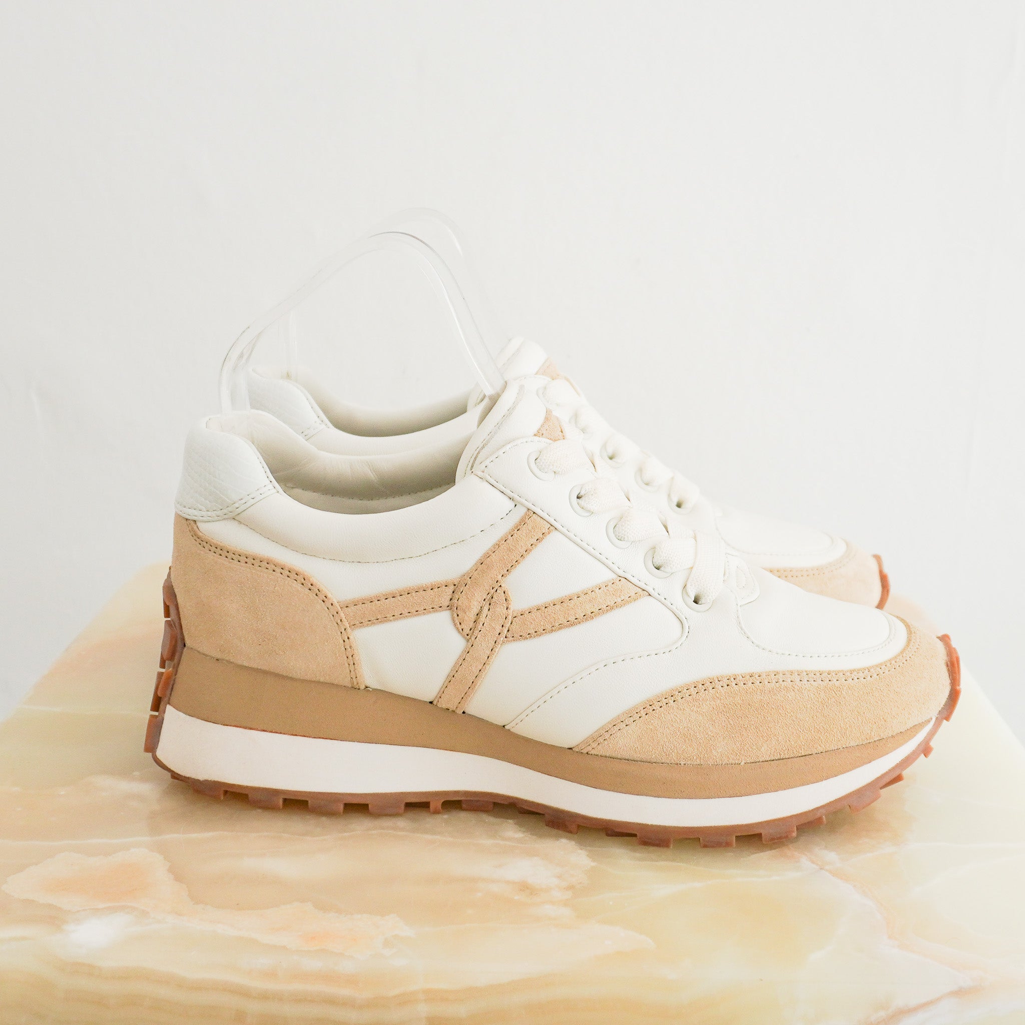 Side photo of the Veronica Beard Valentina Sneakers 