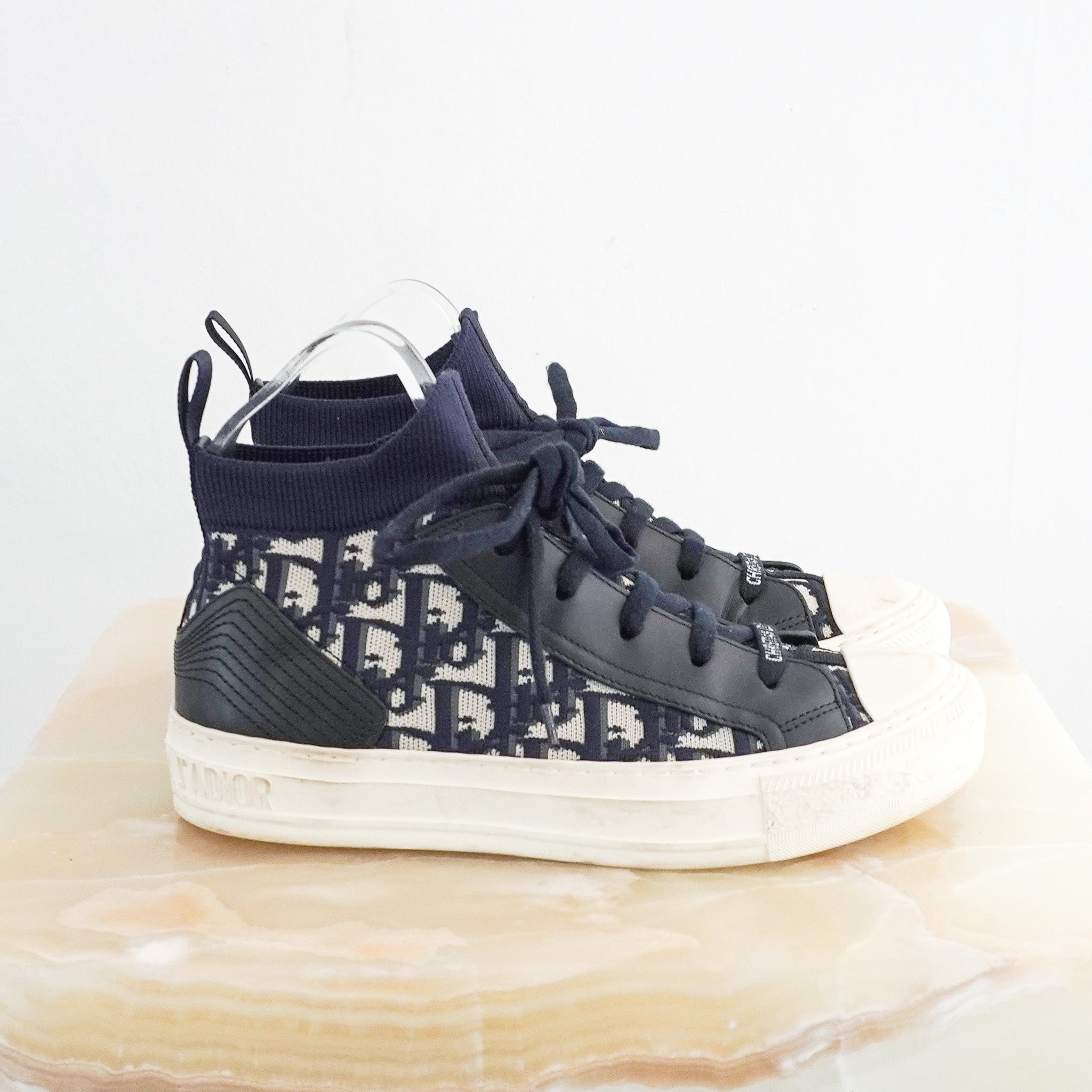 DIOR Technical Sock High Top Trainers RRP £850 | Authentic Preloved - Reloved Again