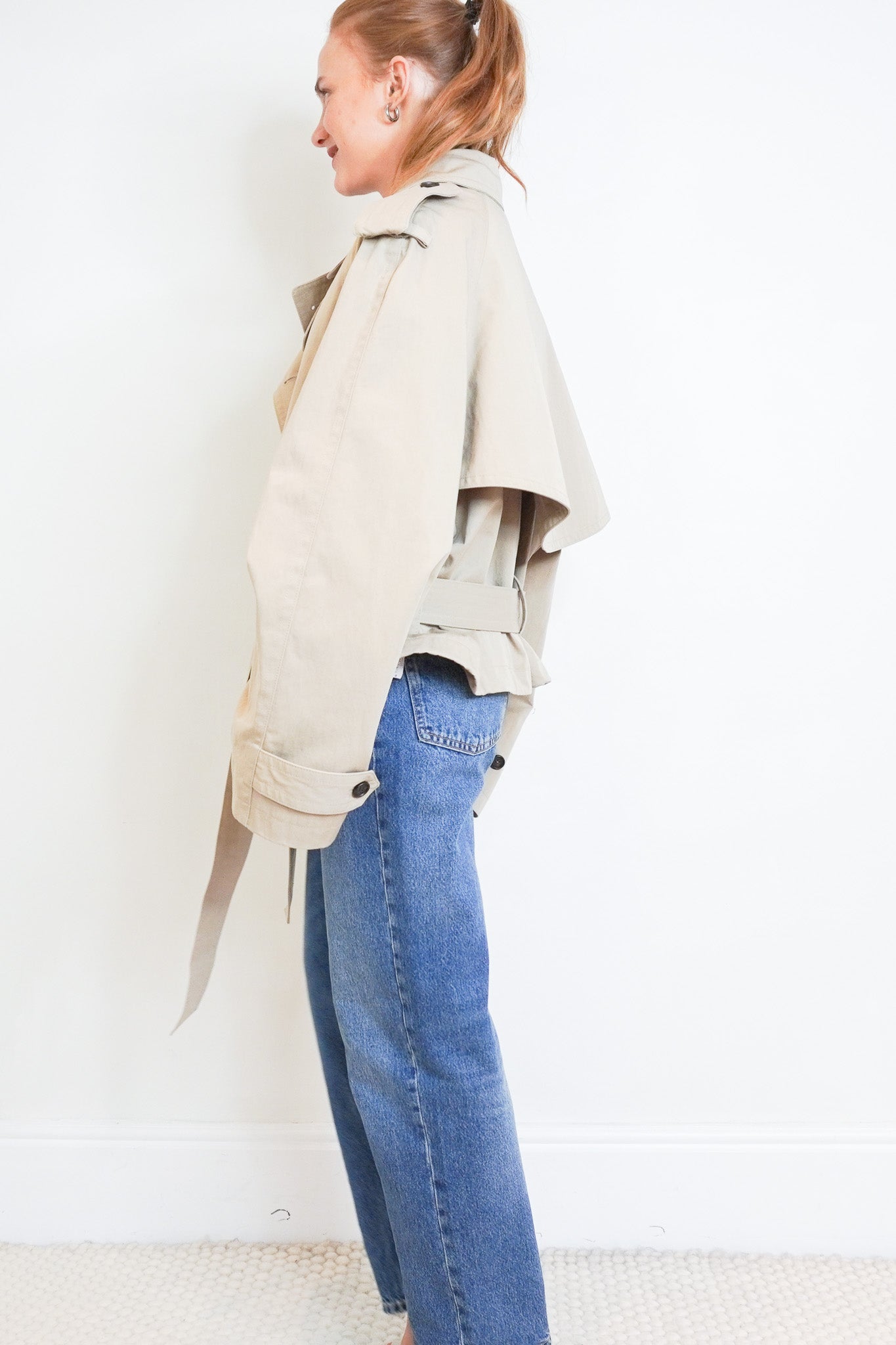 The Frankie Shop Short Trench RRP £300 | Authentic Preloved - Reloved Again