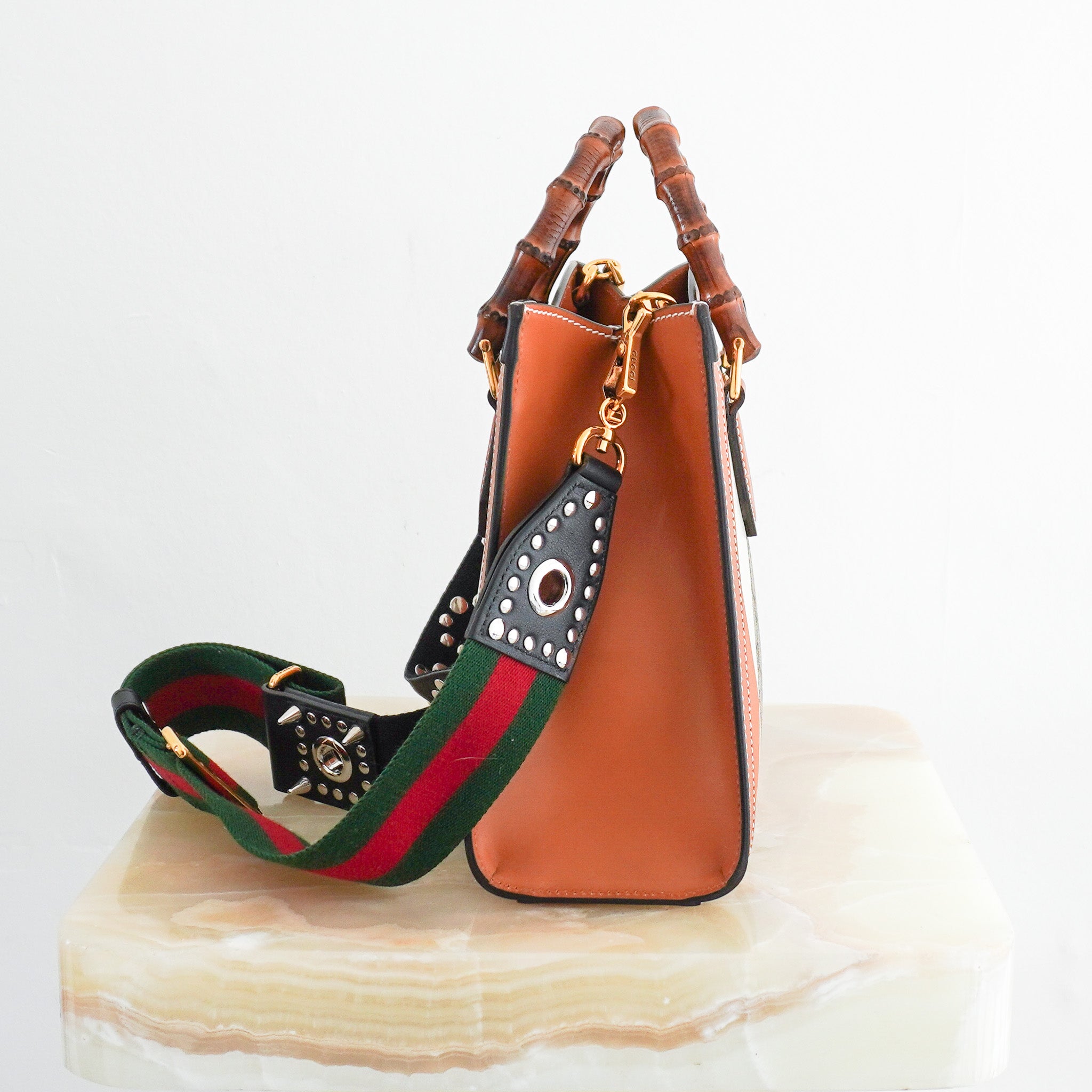 NEW Gucci GG Rhombus Diana Top Handle Bag RRP £2,500 | Authentic Preloved - Reloved Again