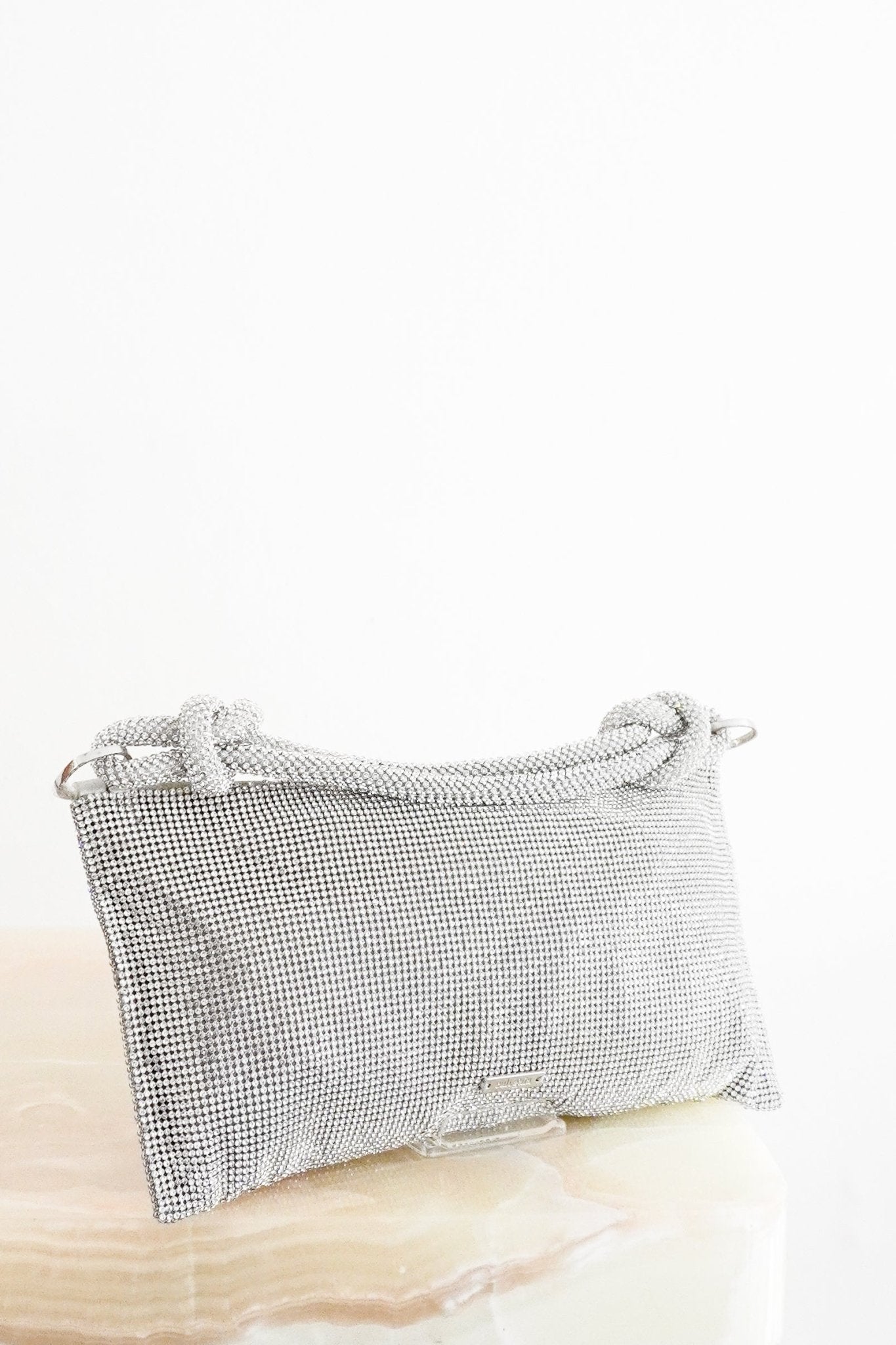 Cult Gaia Crystal Embellished Evening Shoulder Bag (RRP £300) | Authentic Preloved - Reloved Again