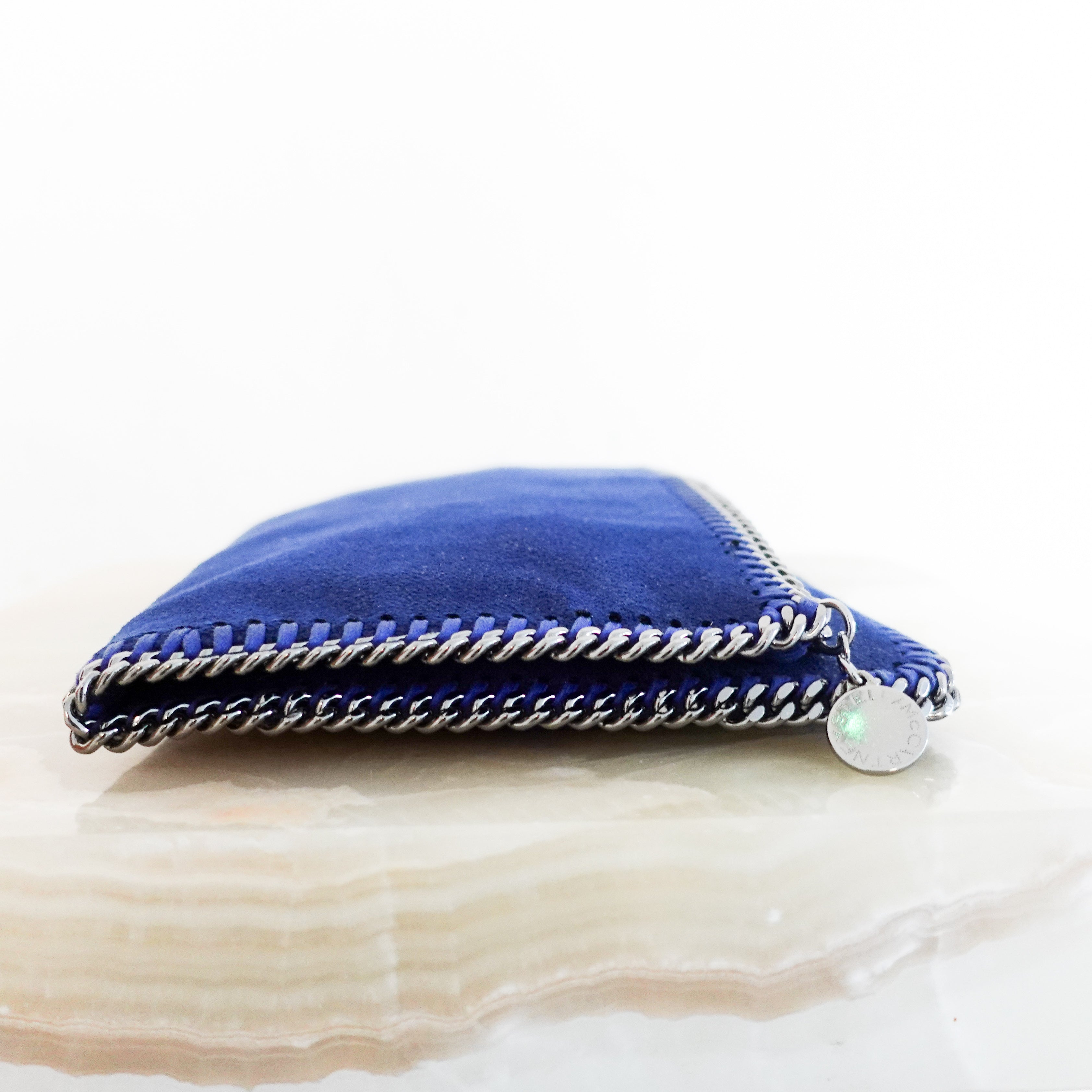 Stella-McCartney-Blue-Falabella-Bifold-Clutch-side-picture-Chelsea-London