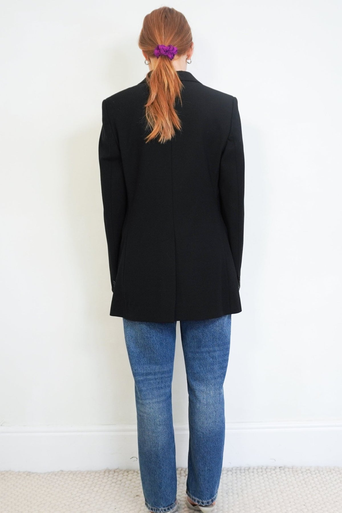 Stella McCartney Black Twill Tailoring Oversized Blazer (RRP £1150) | Authentic Preloved - Reloved Again