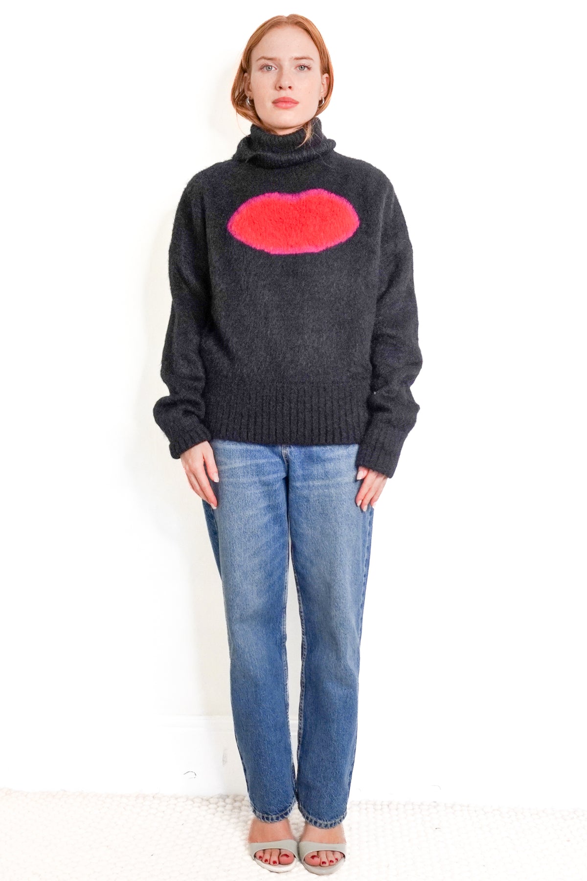 Stella McCartney Mohair Lips Jumper (RRP £790) | Authentic Preloved front