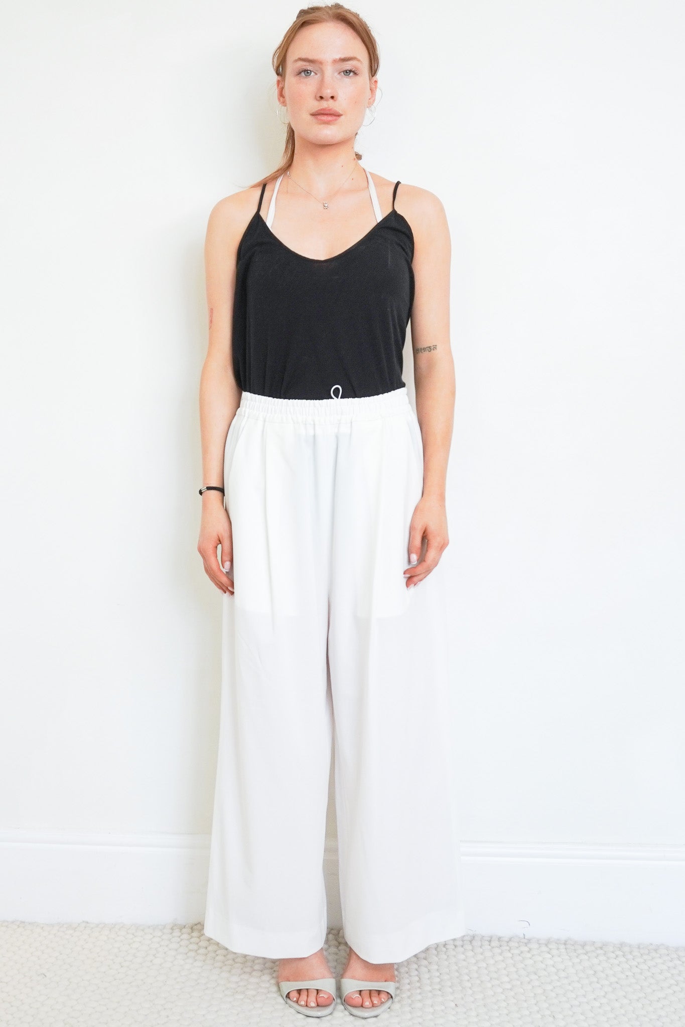The Frankie Shop Cargo Trousers White RRP £250 | Authentic Preloved - Reloved Again