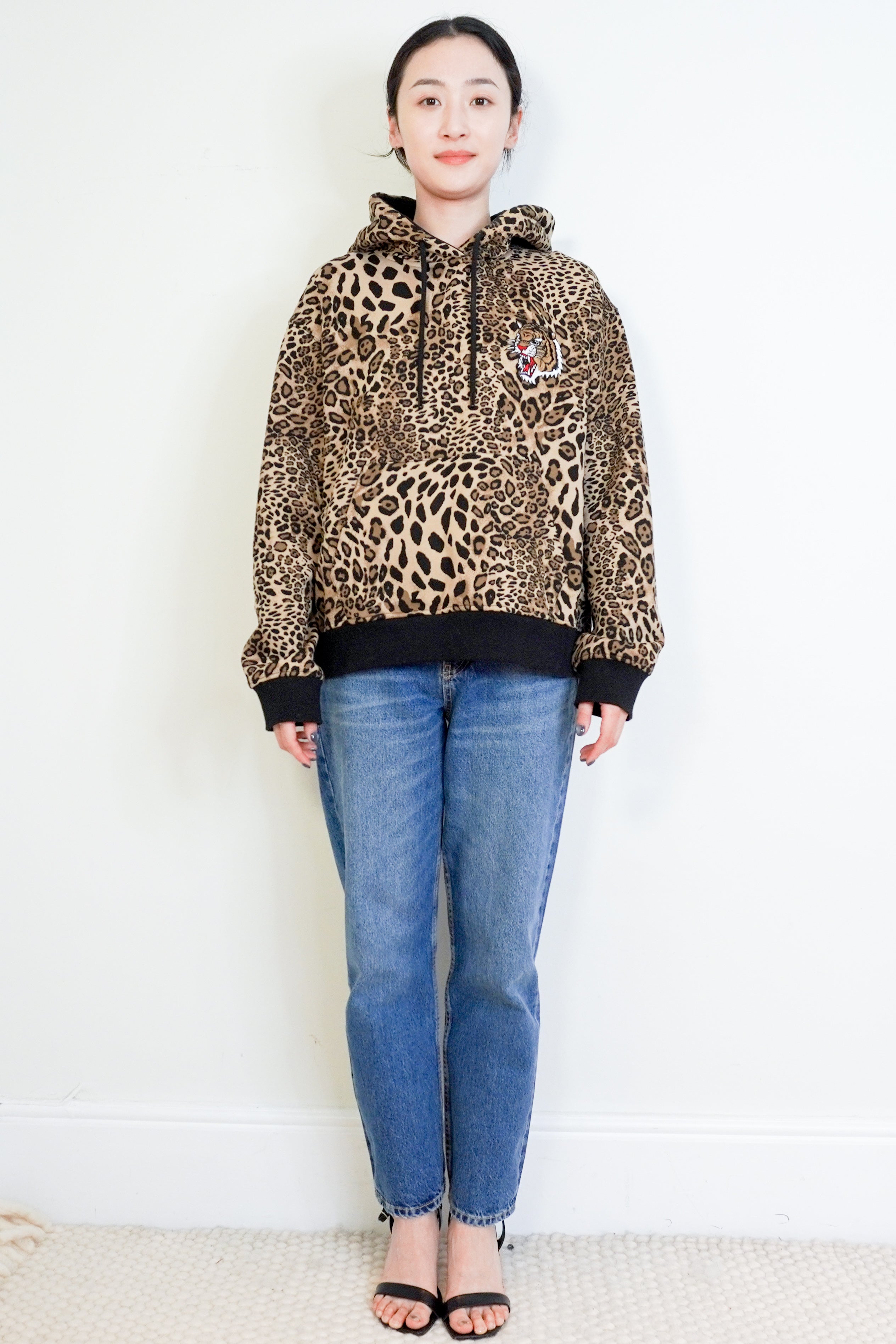 The-Kooples-Leopard-Print-Hoodie-front-picture-Chelsea-London