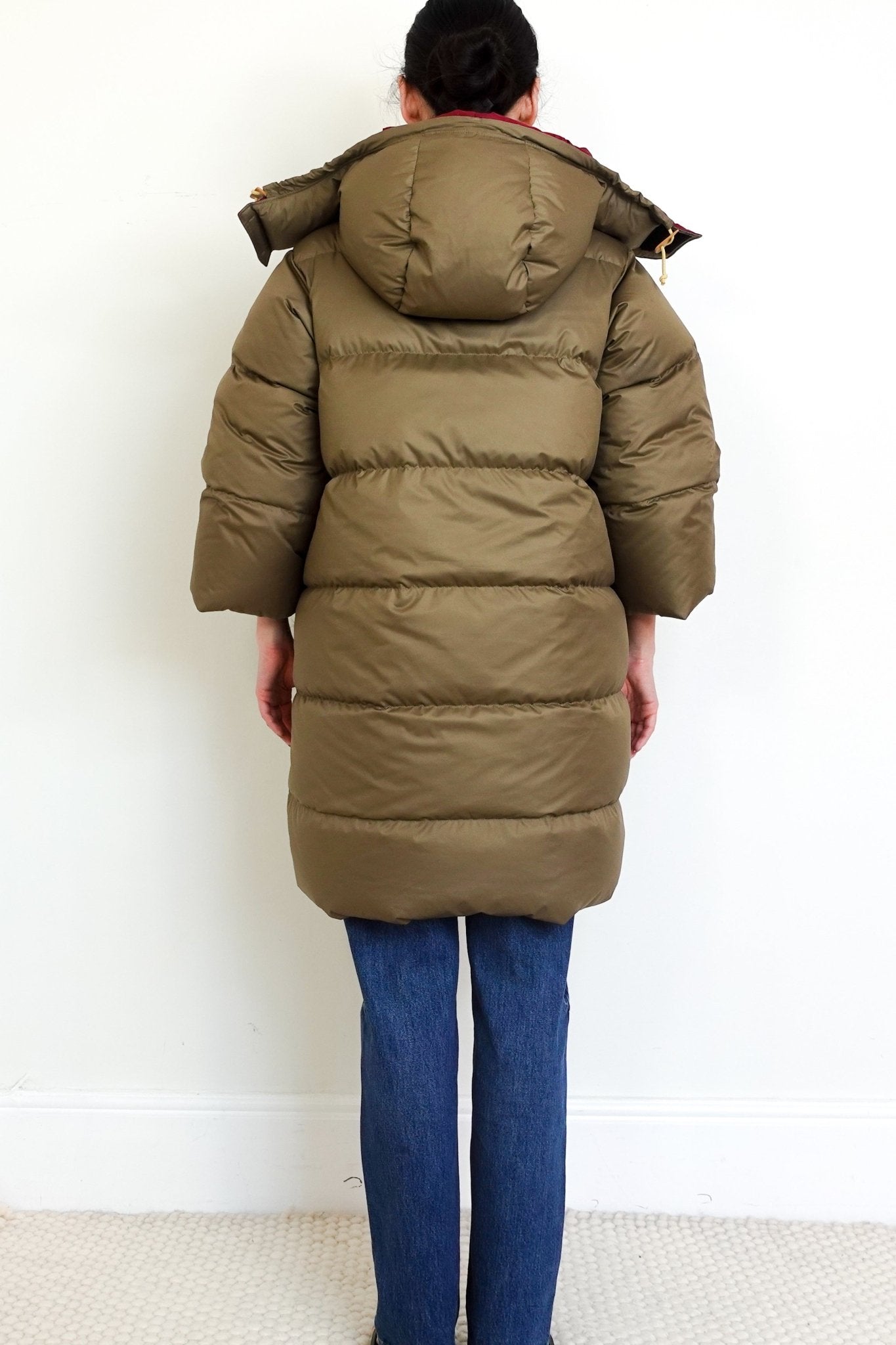 The North Face X Gucci Khaki Oversized Down Parka RRP £2500 | Authentic Preloved - Reloved Again