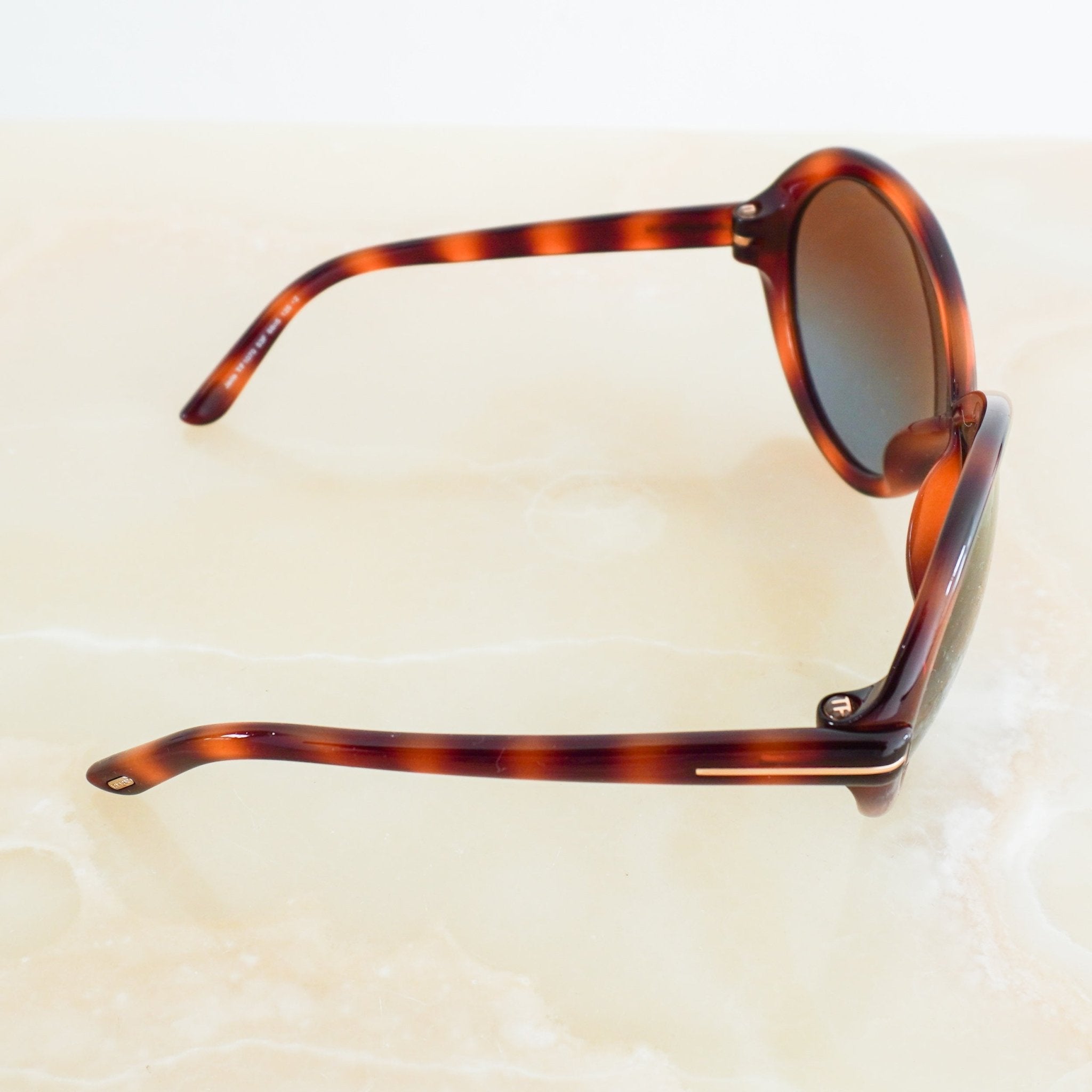 Tom Ford Tortoise Shell Oversized Sunglasses RRP £225 | Authentic Preloved FINAL SALE - Reloved Again