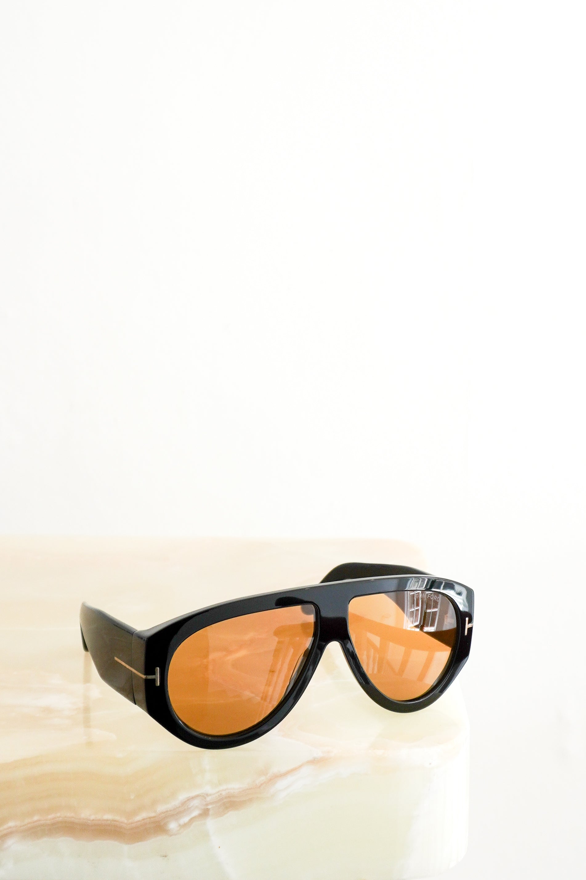 Tom Ford Black Bronson Sunglasses TF1044 01E front photo chelsea london