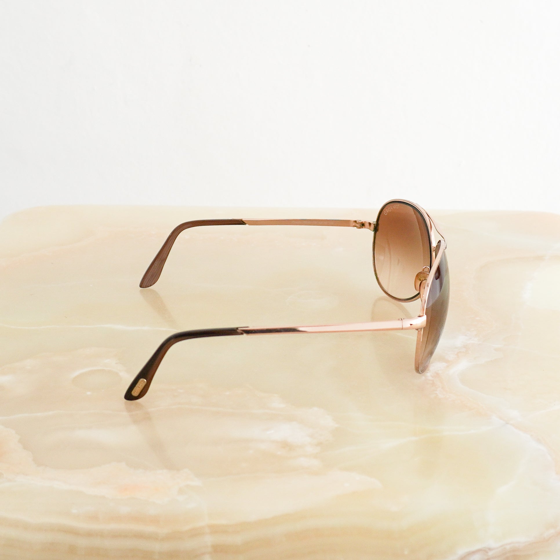 Tom Ford Charles Brown Aviator Sunglasses TF35 772 (RRP £400) | Authentic Preloved FINAL SALE (Copy) - Reloved Again