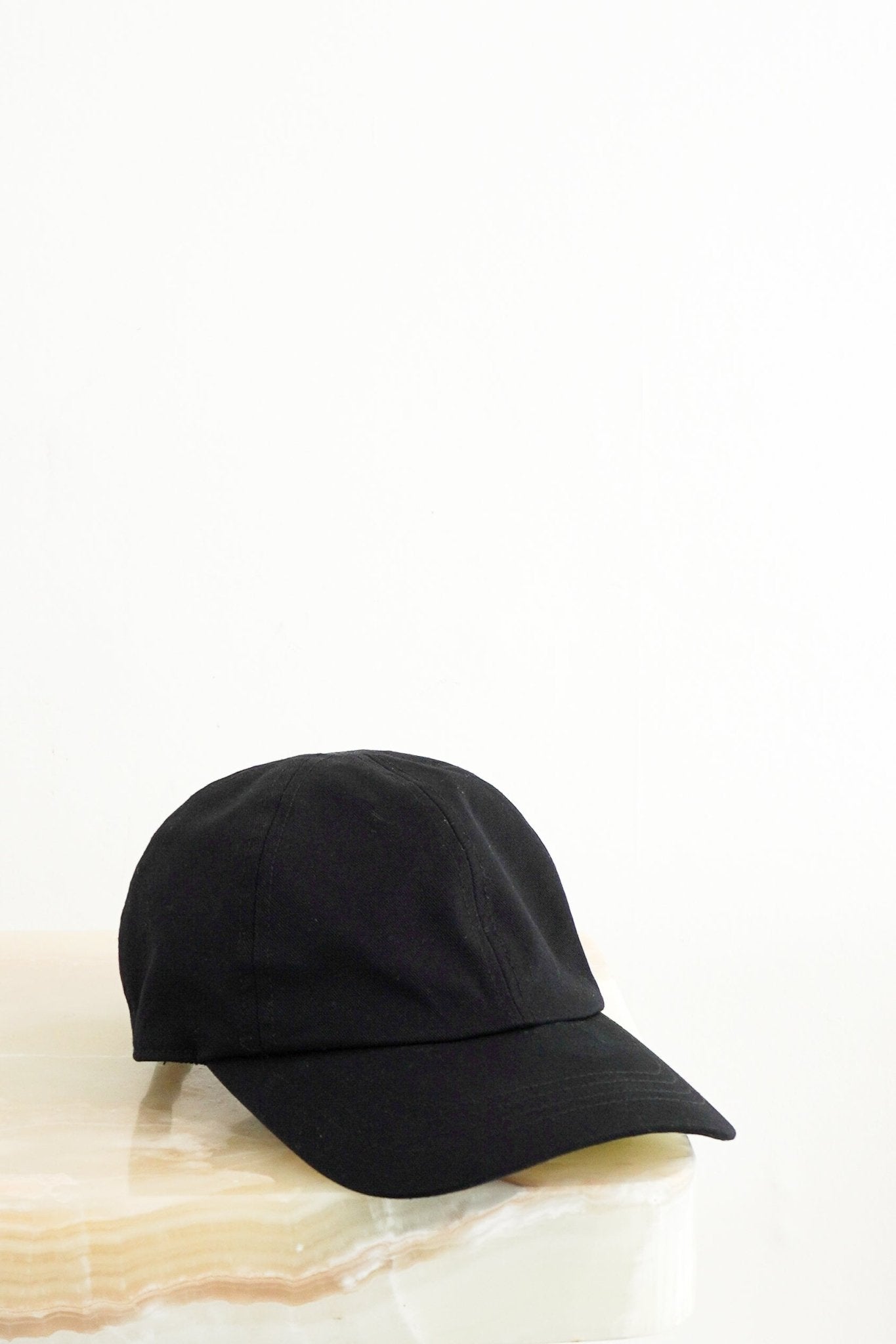 Toteme Black Logo Baseball Cap (RRP £200) | Authentic Preloved FINAL SALE - Reloved Again