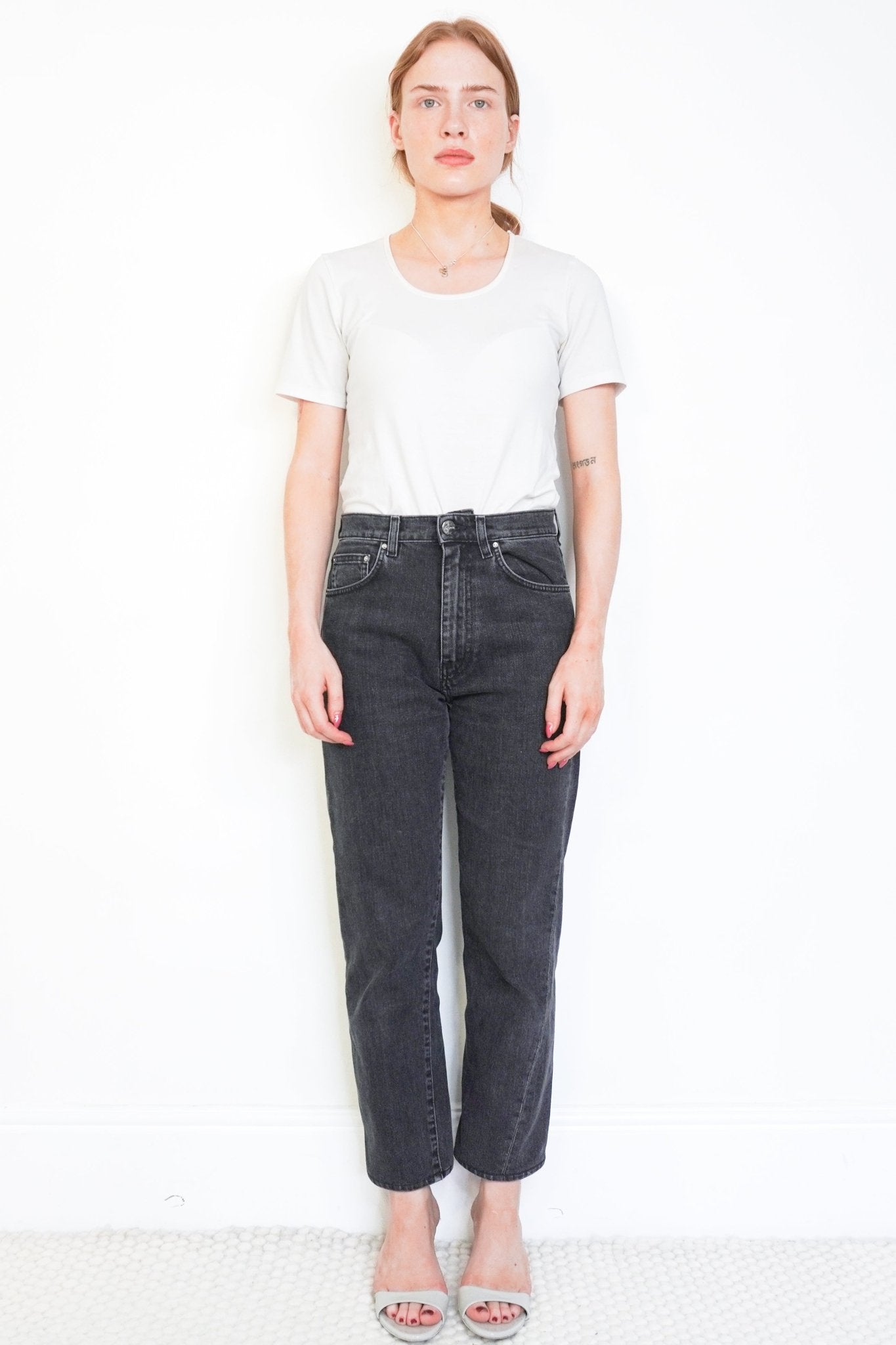 Toteme Black Twisted Seam Denim Jeans (RRP £250) | Authentic Preloved FINAL SALE - Reloved Again