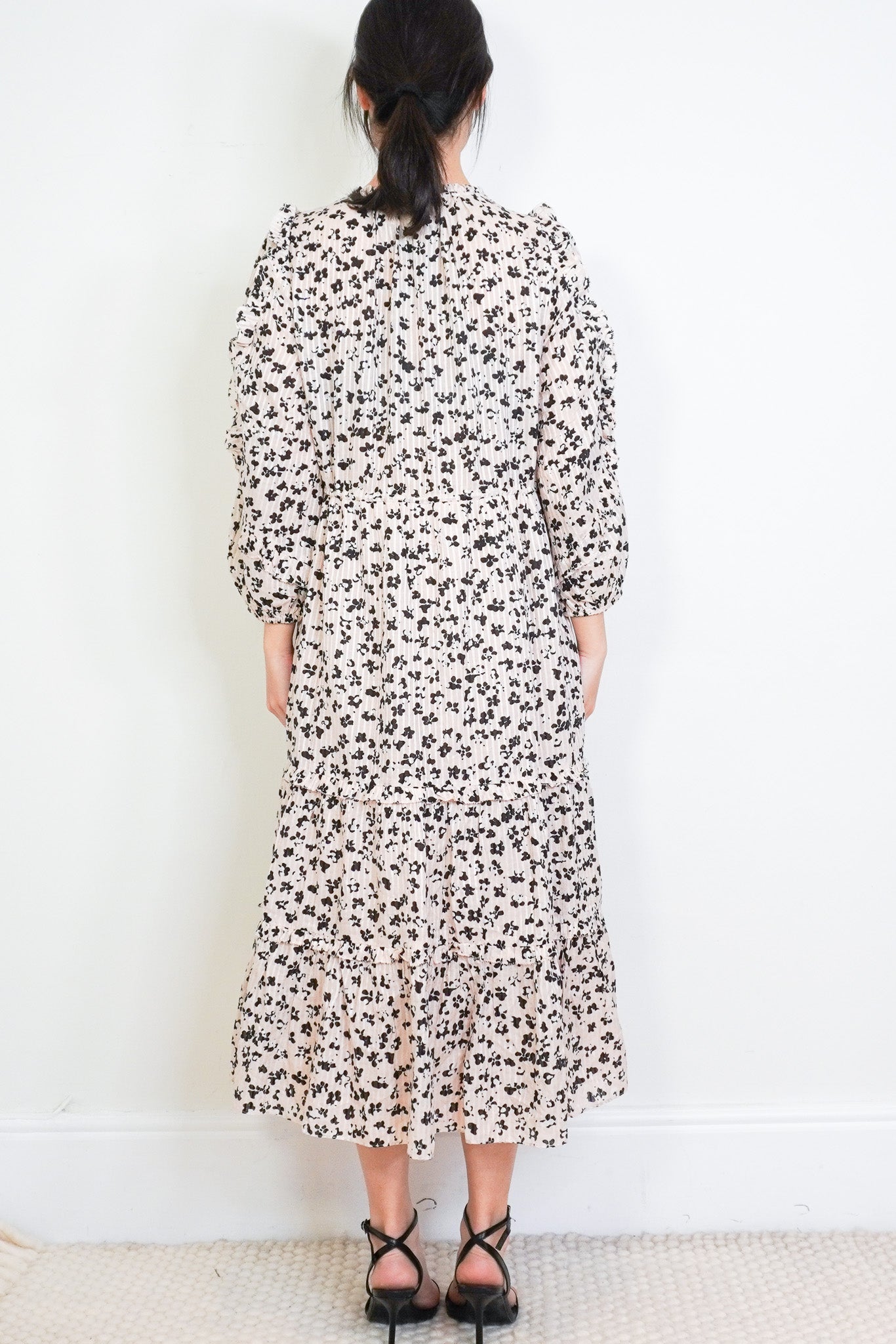 Ulla Johnson Floral Stripe Dress RRP £400 | Authentic Preloved - Reloved Again