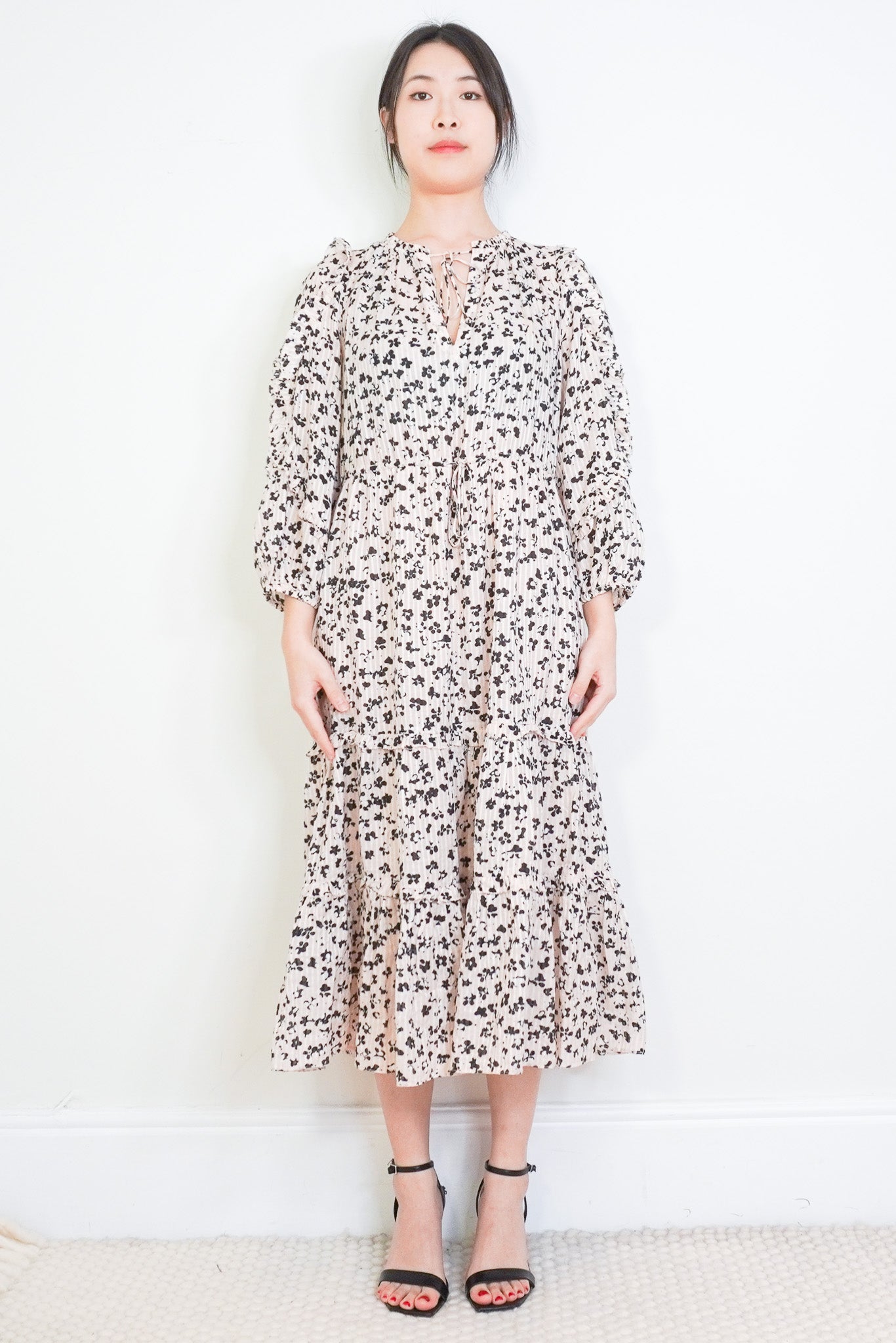 Ulla Johnson Floral Stripe Dress RRP £400 | Authentic Preloved - Reloved Again