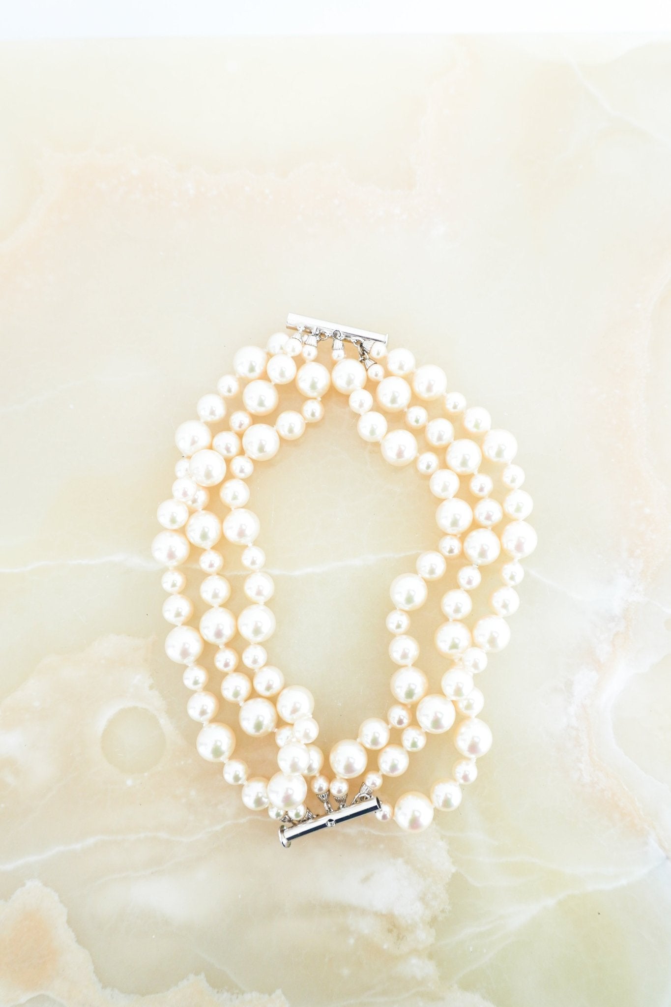 Unbranded Multi - Strand Pearl Bracelet | Authentic Preloved FINAL SALE - Reloved Again