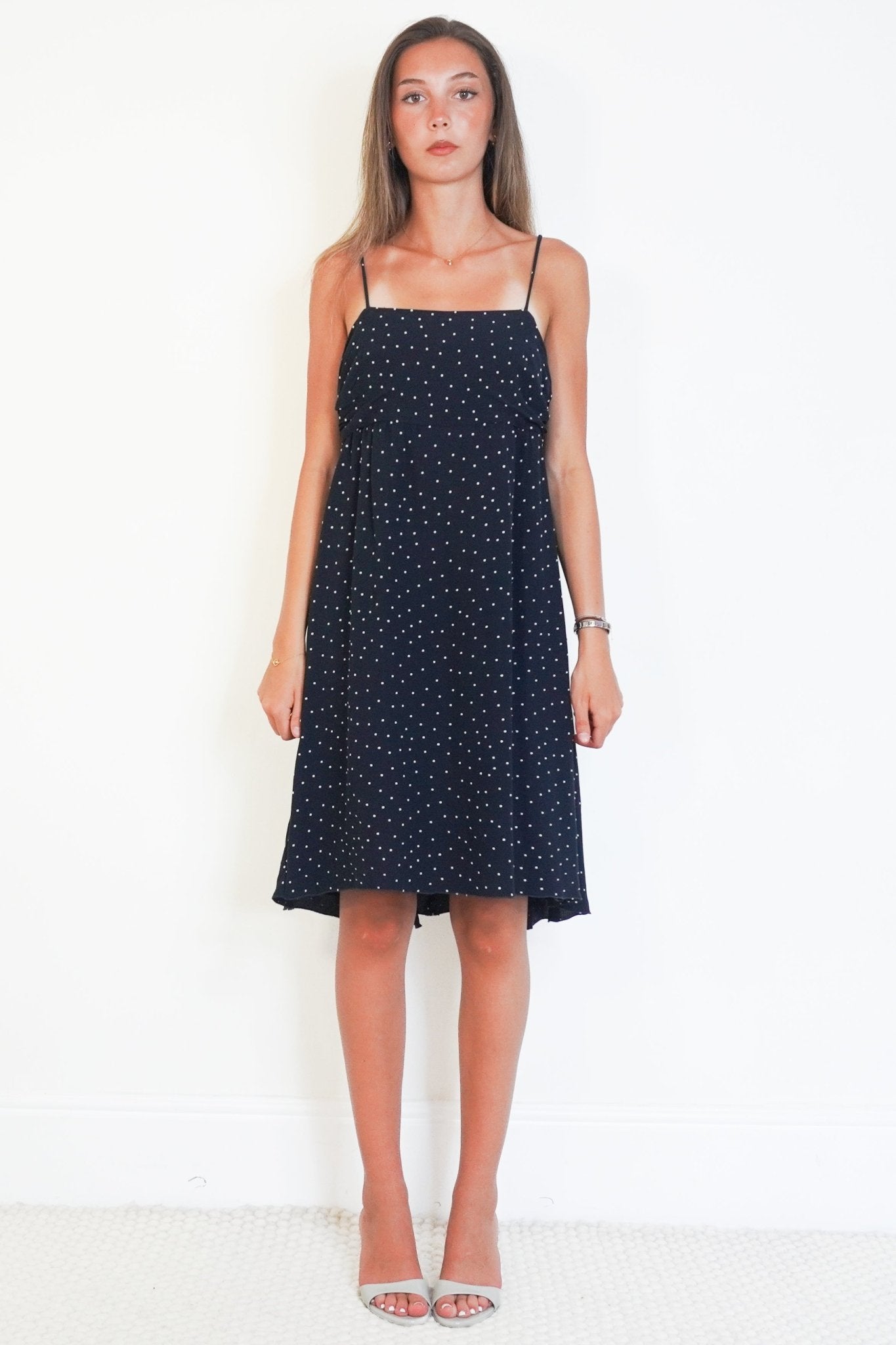 Valentino Silk Polka Dot Handkerchief Hem Dress (RRP £1000) | Authentic Preloved - Reloved Again