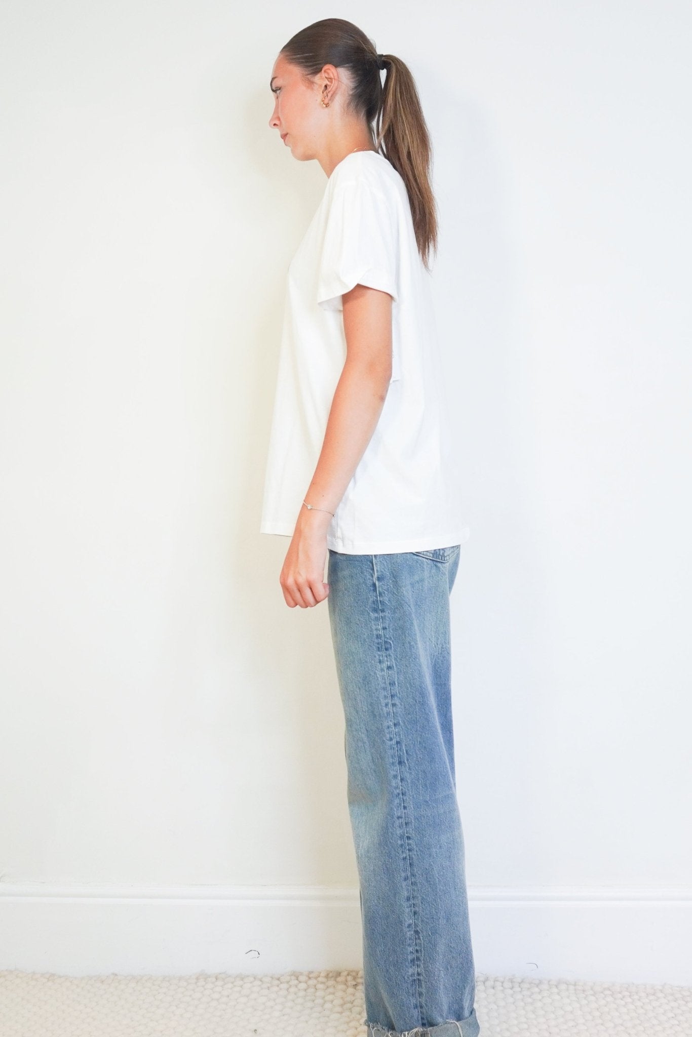Valentino VLTN Logo White Cotton T-Shirt (RRP £390) | Authentic Preloved - Reloved Again